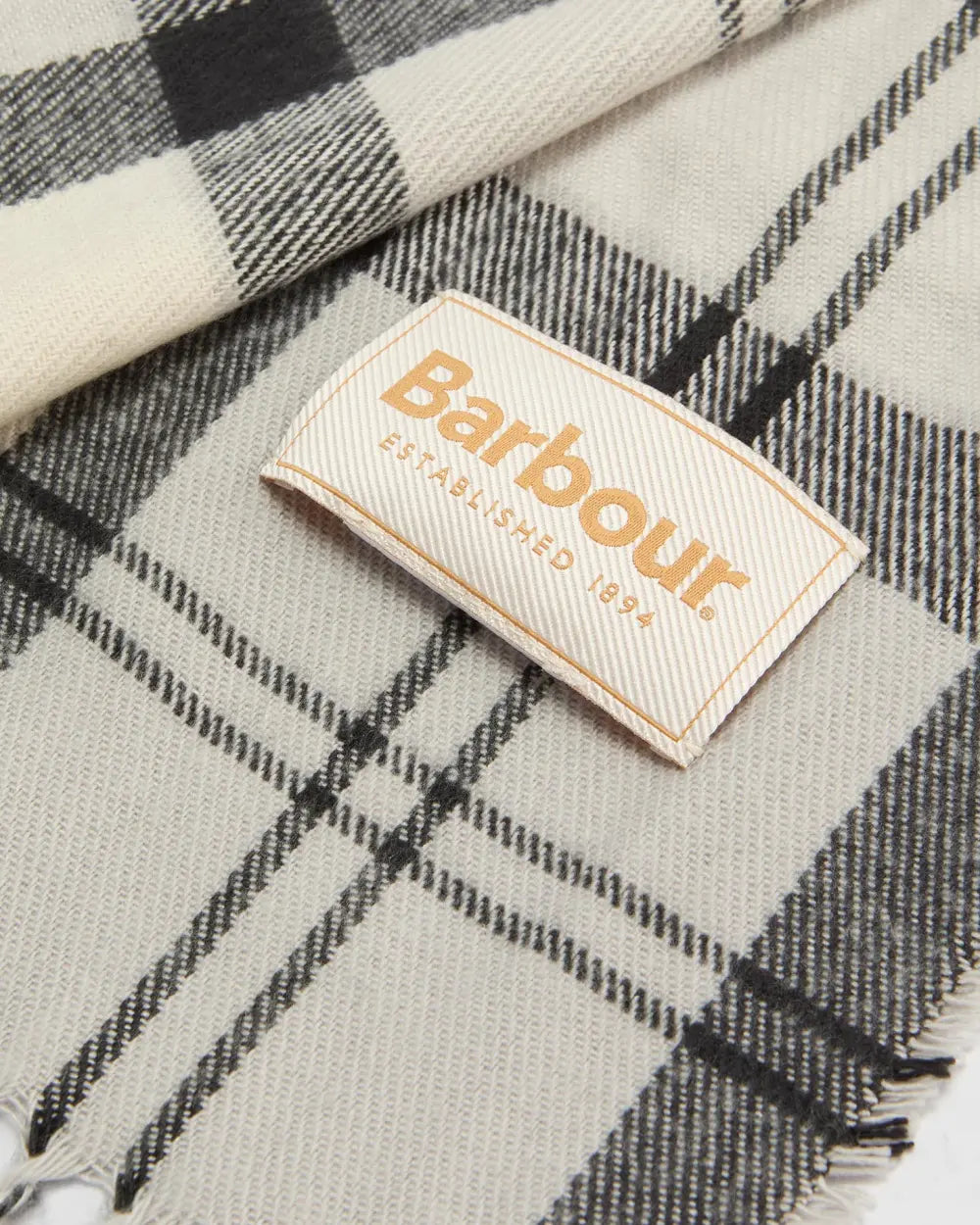 Barbour Set Regalo Sciarpa/Cappello Bianco Donna-6