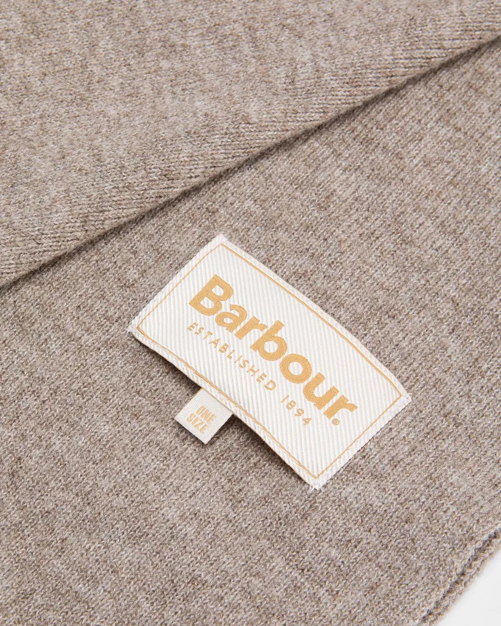 Barbour Set Regalo Sciarpa/Cappello Taupe Donna-6