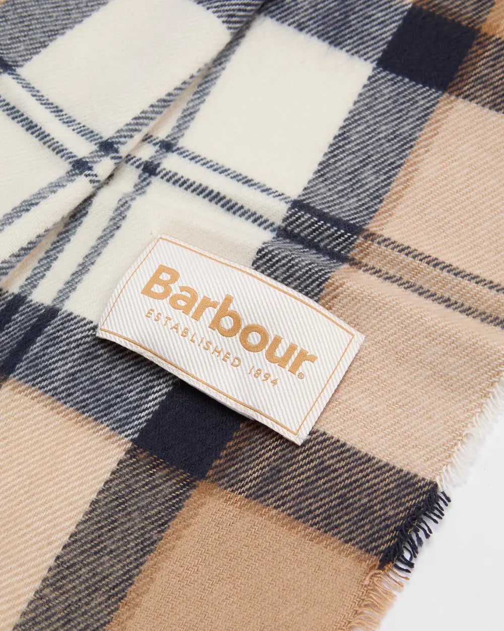 Barbour Set Regalo Sciarpa/Cappello Cammello Donna-6