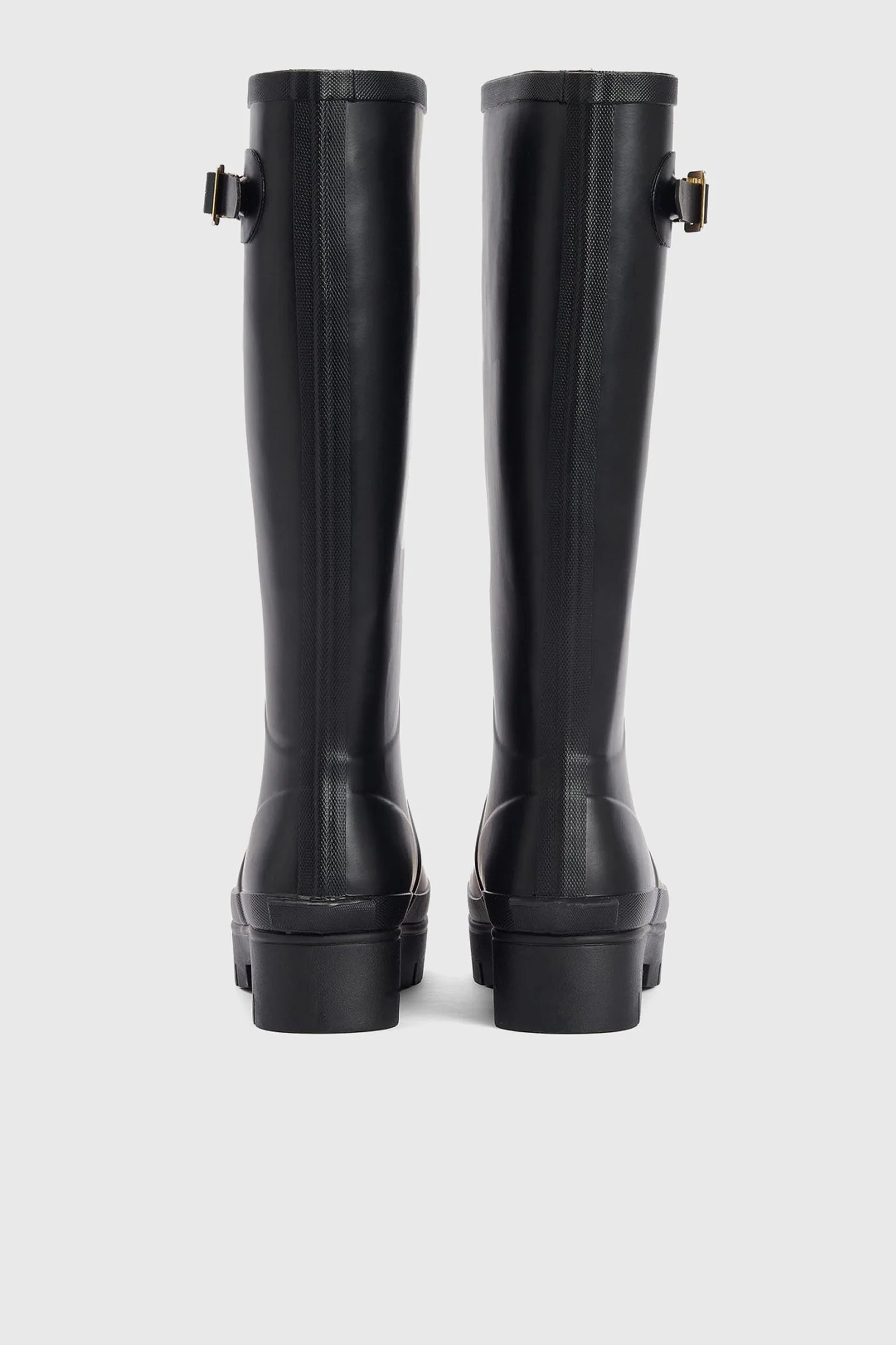 Barbour Black Rain Boot Women-3