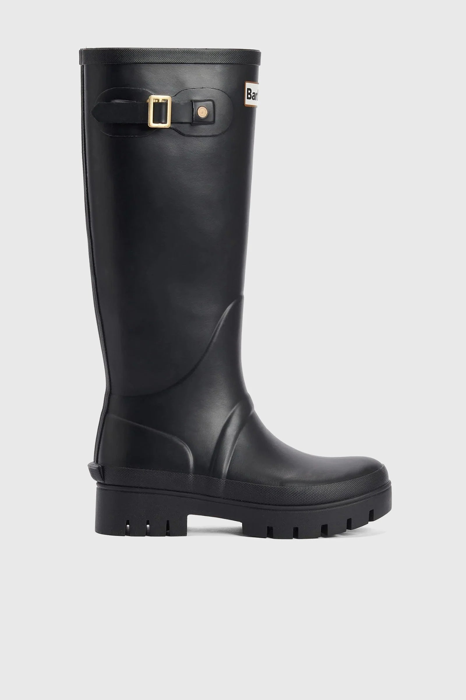 Barbour Black Rain Boot Women-1