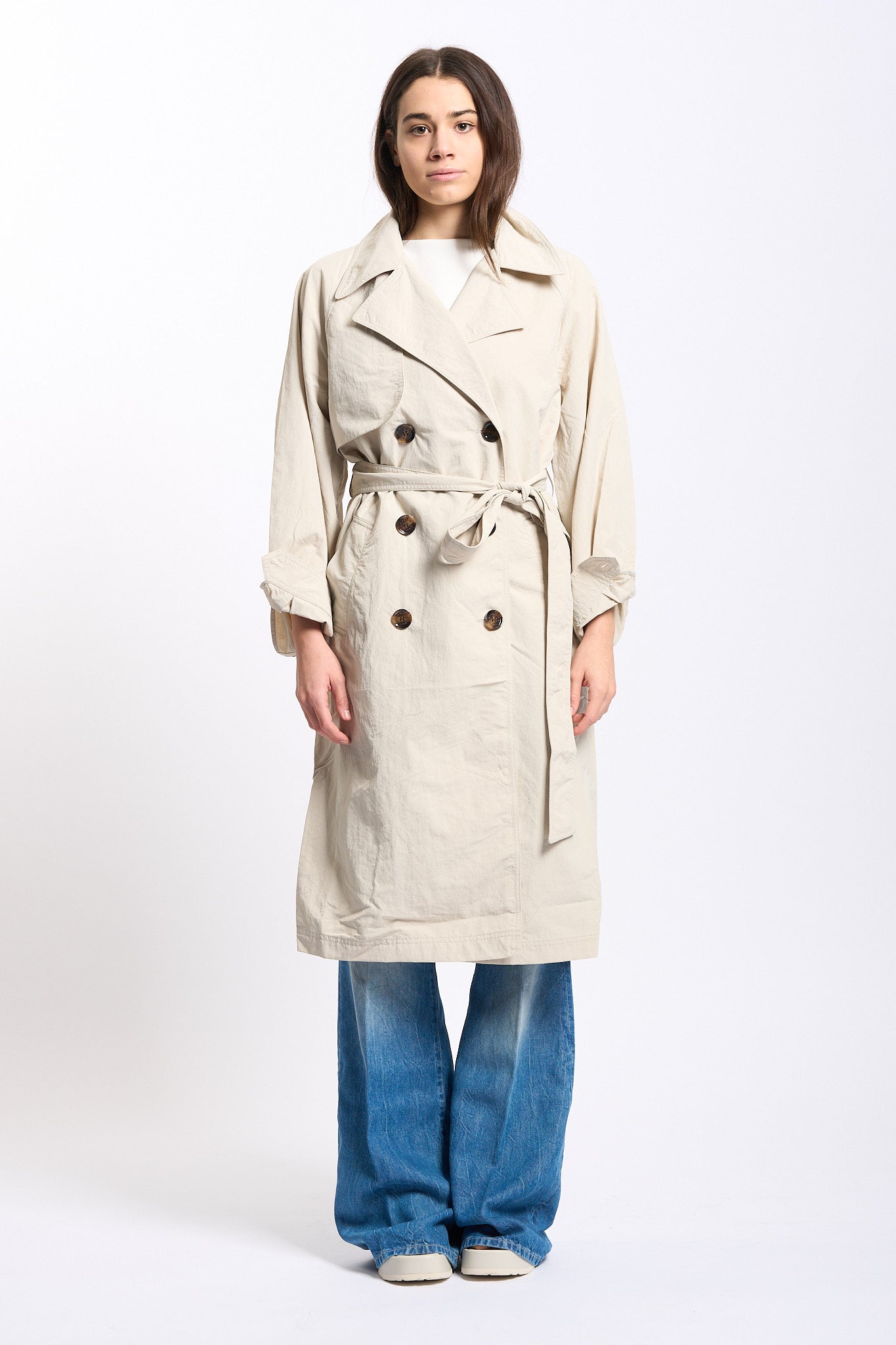 Barbour Trench LAYLA Sabbia Donna-4