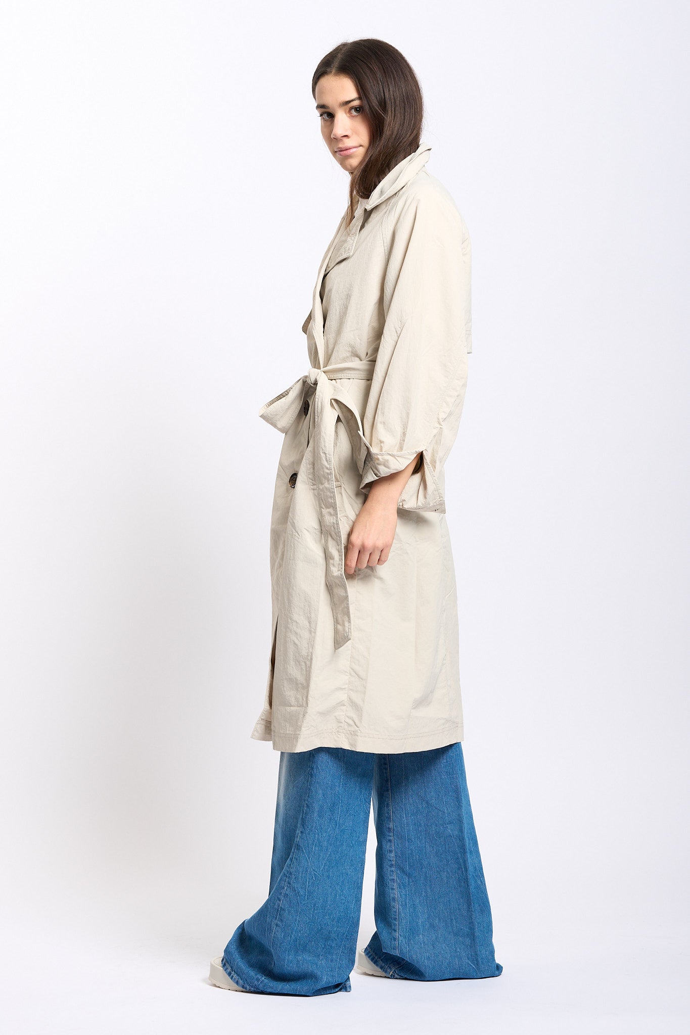 Barbour Trench LAYLA Sabbia Donna-5