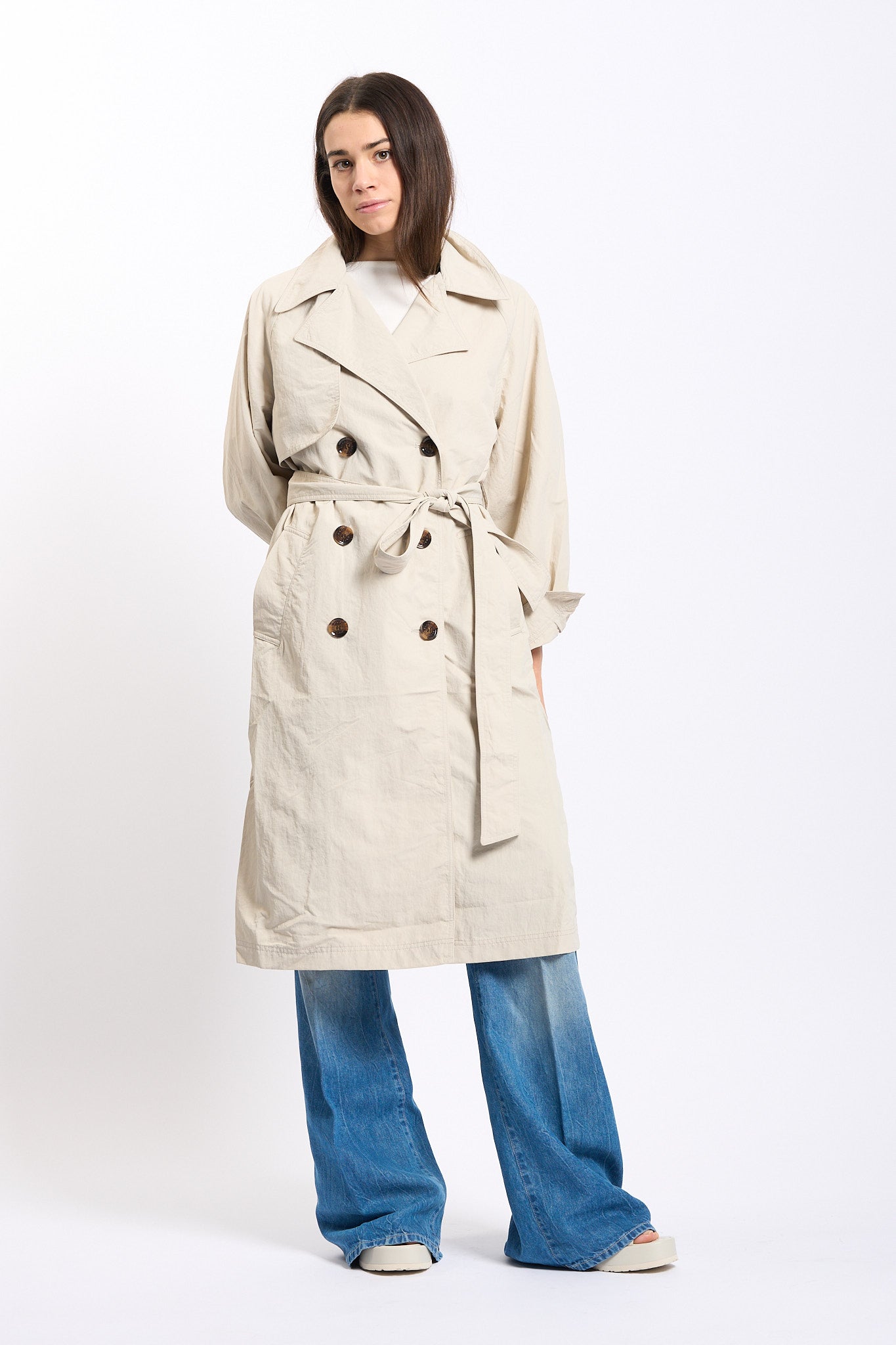 Barbour Trench LAYLA Sabbia Donna-1