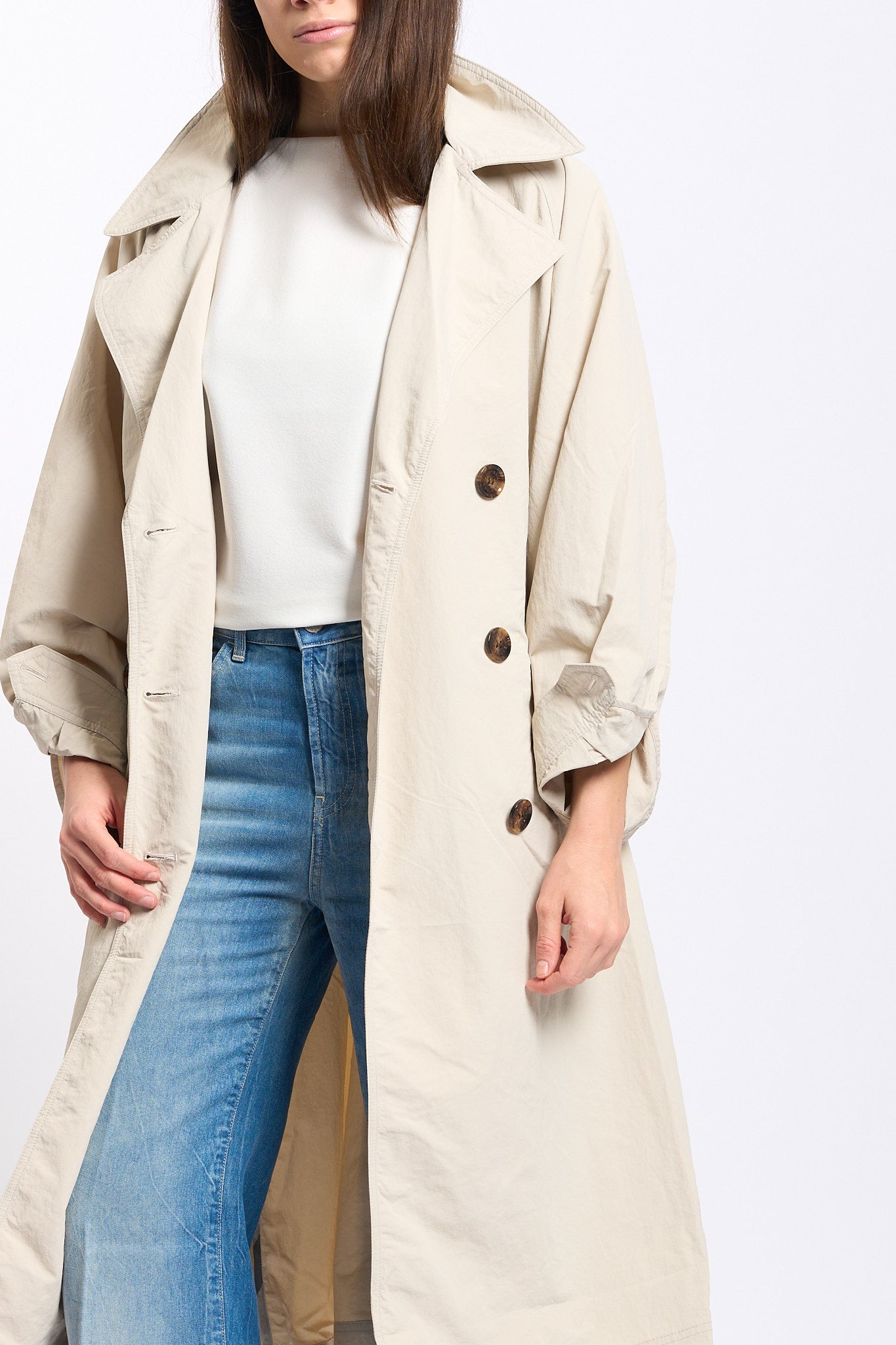 Barbour Trench LAYLA Sabbia Donna-3