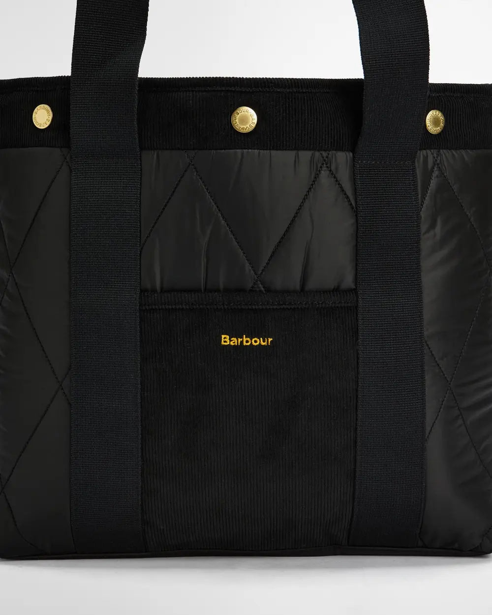 Barbour Borsa Healy Tote Bag Nero Donna-5