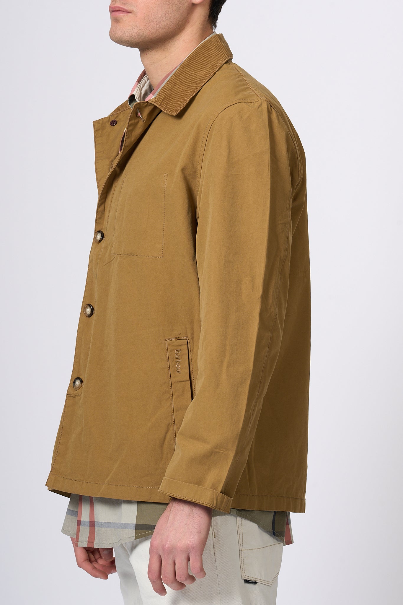 Barbour Giacca Stoneford Beige Uomo-3