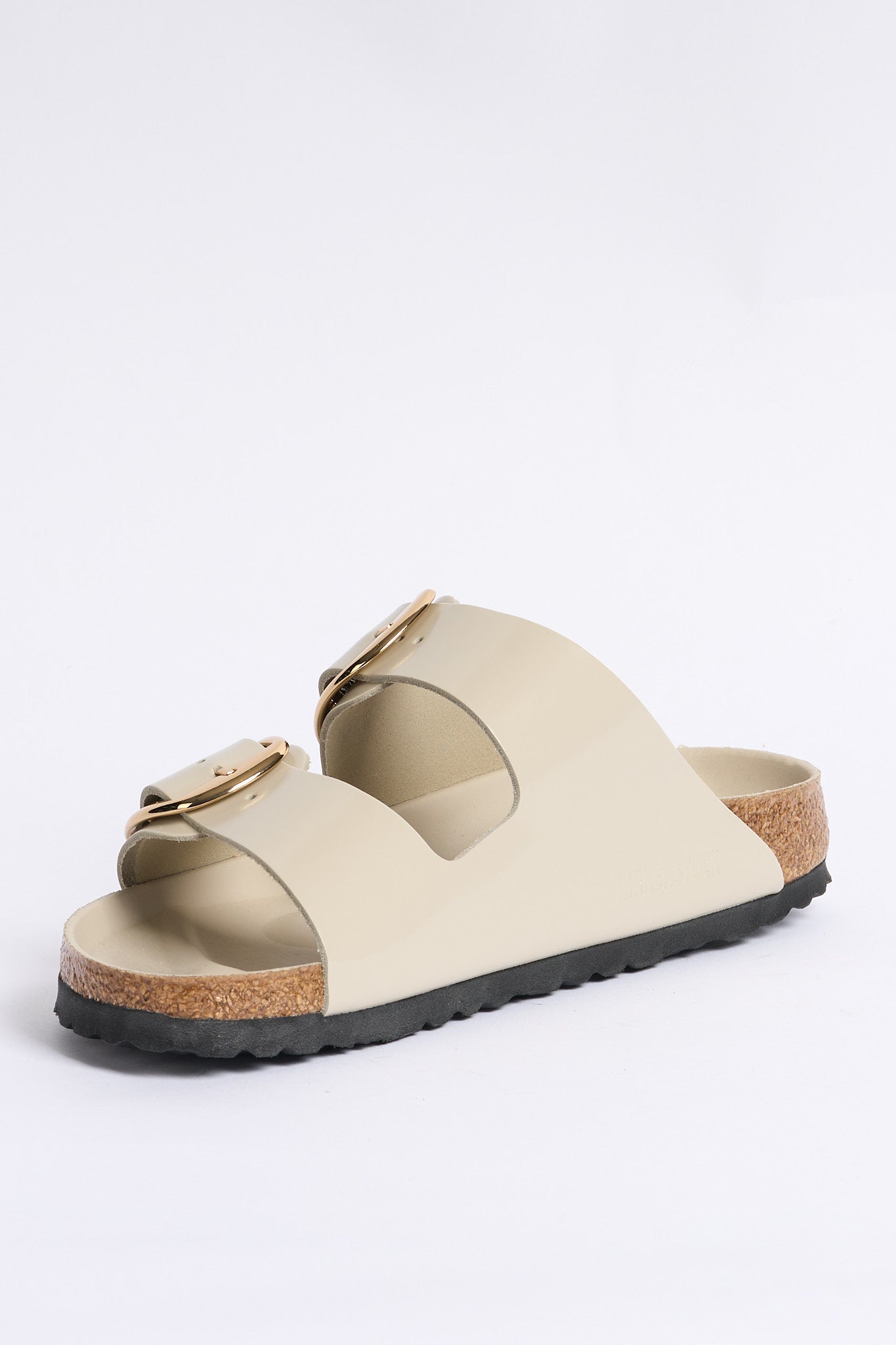 Birkenstock Arizona Big Buckle Shine Avorio Donna-5
