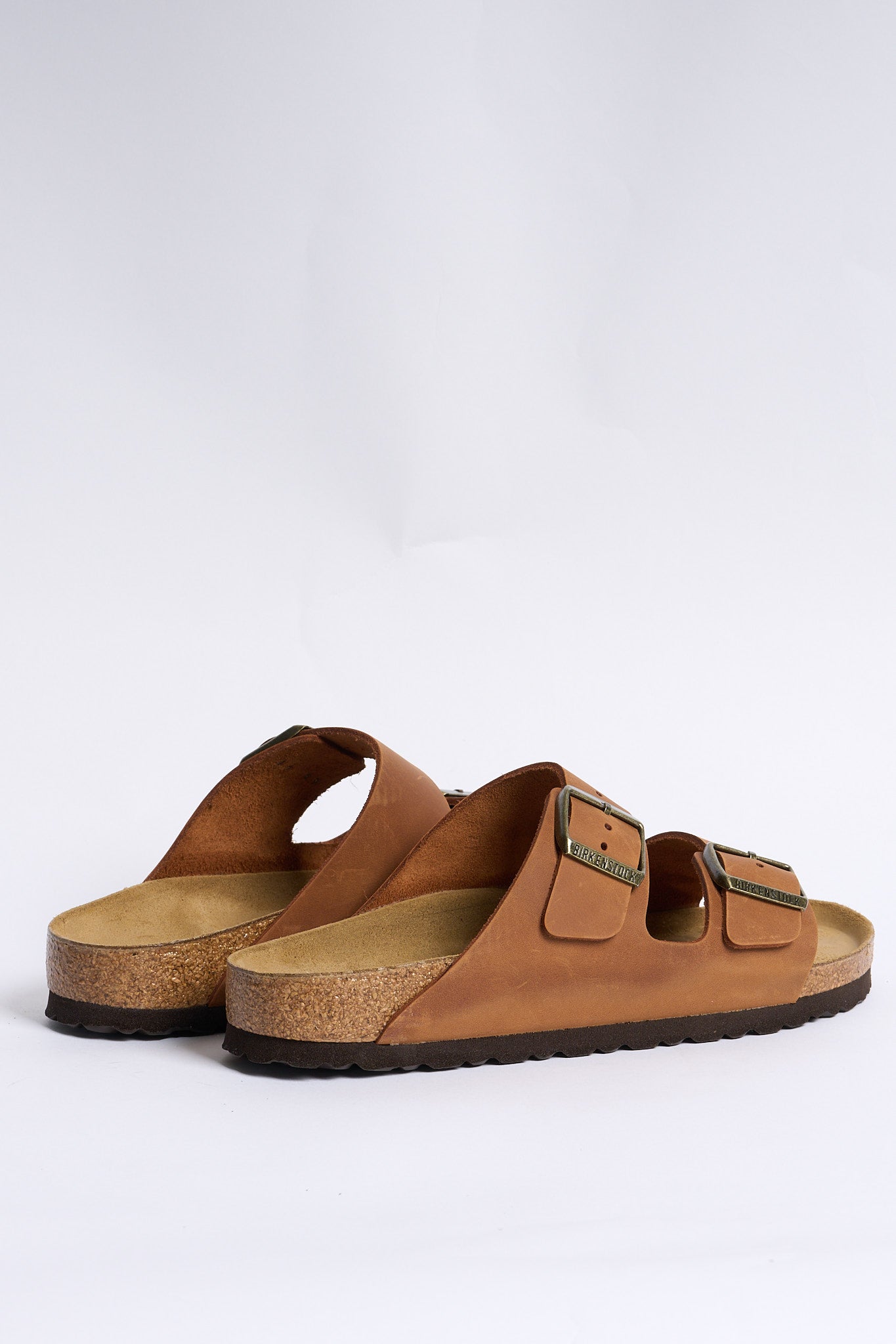 Birkenstock Arizona Oil Pelle Cognac Uomo-5