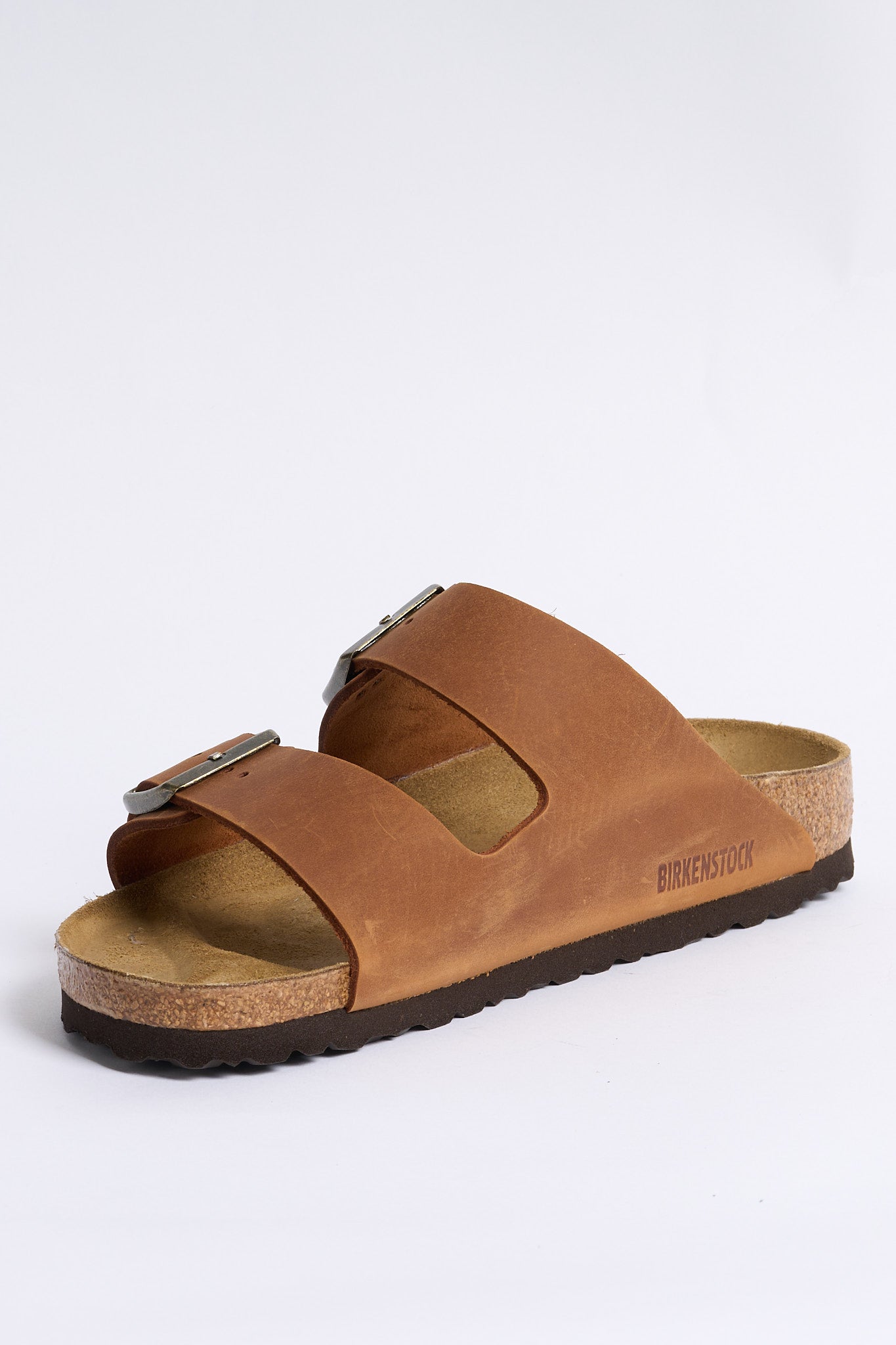 Birkenstock Arizona Oil Pelle Cognac Uomo-6