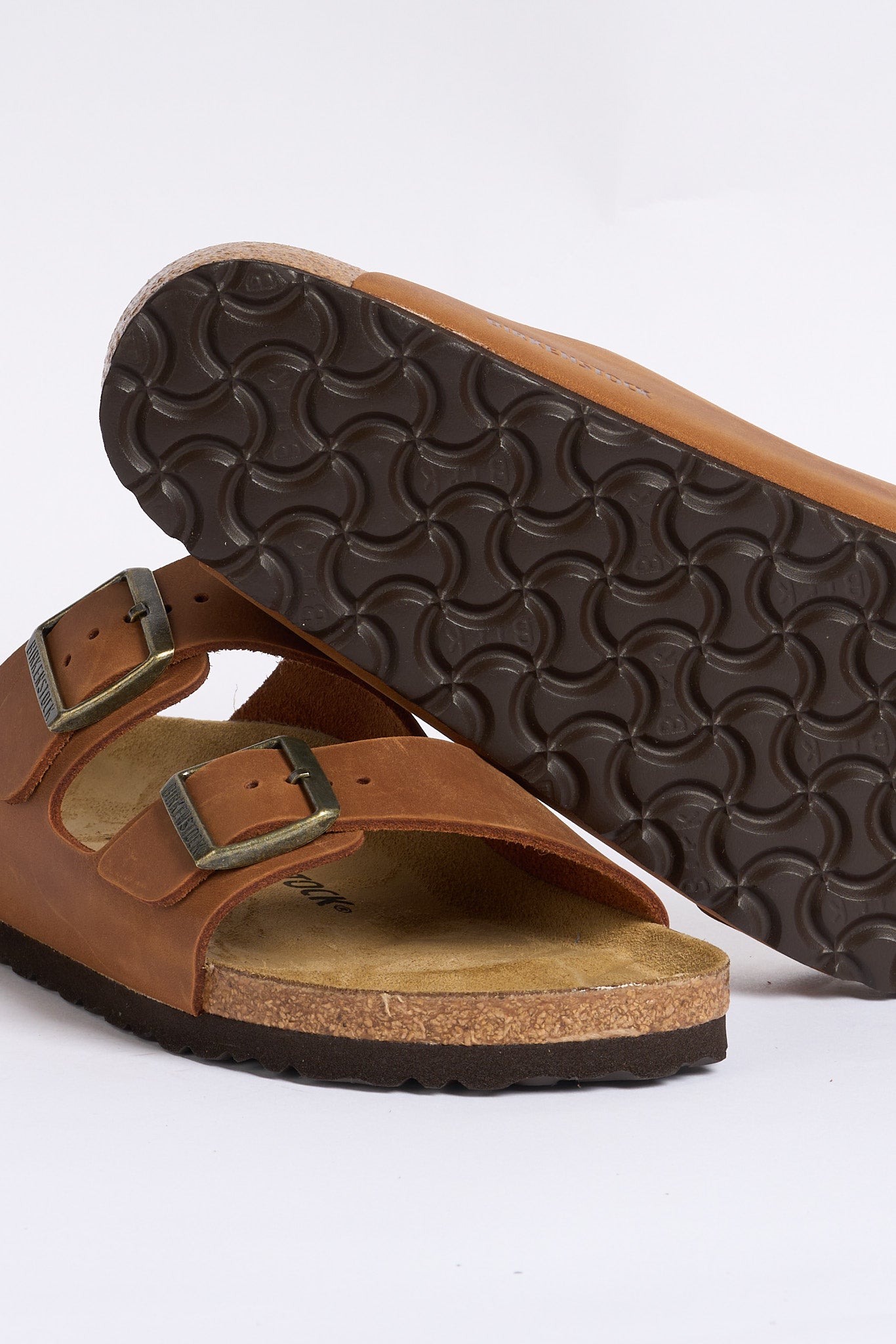 Birkenstock Arizona Oil Pelle Cognac Uomo-7