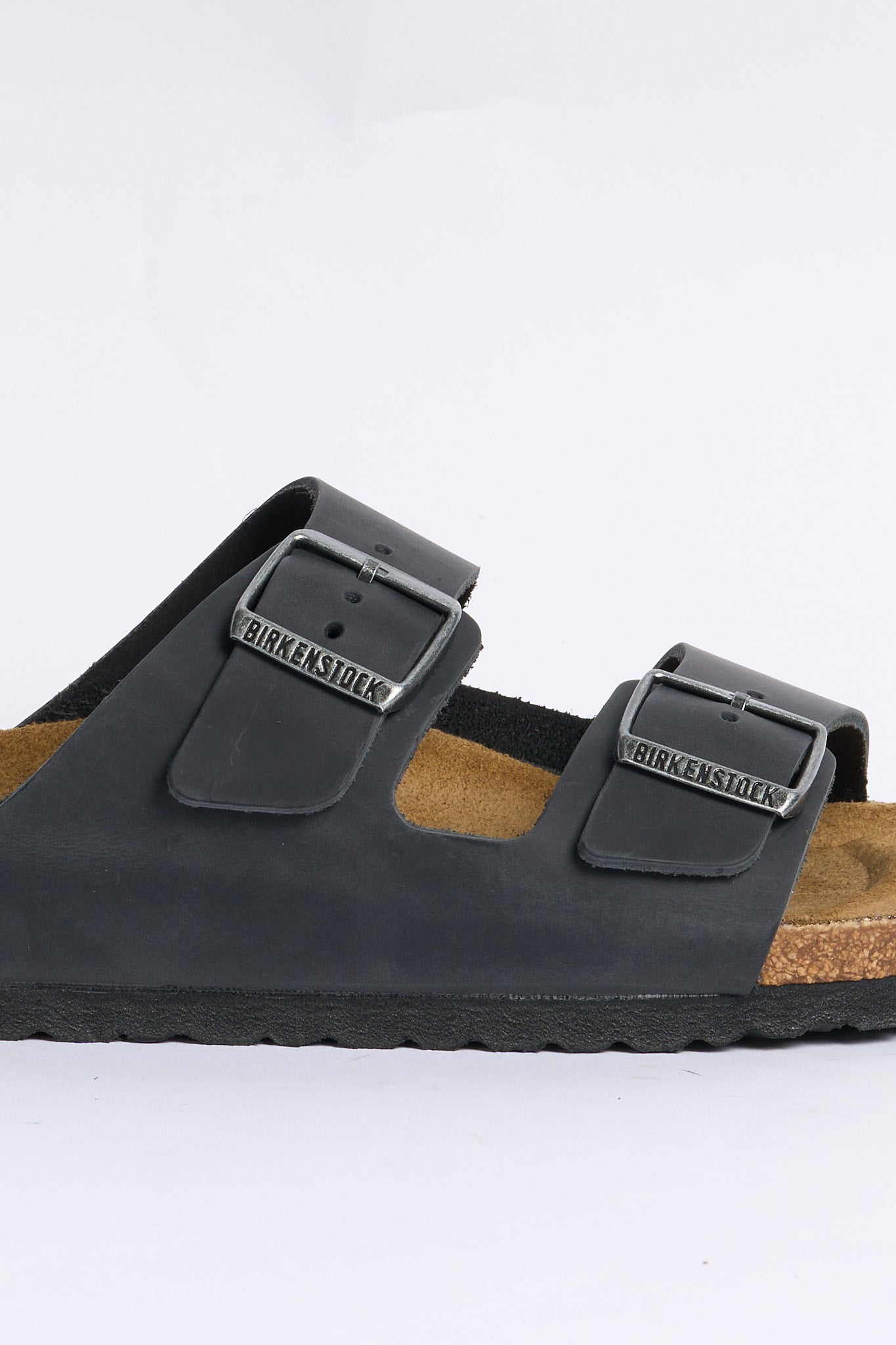 Birkenstock Arizona Oil Pelle Nero Uomo-3