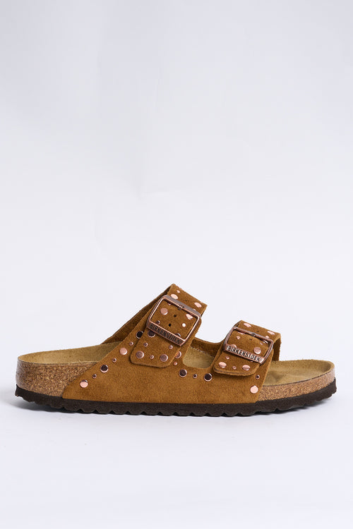Birkenstock Arizona Rivet Borchie Cognac Donna