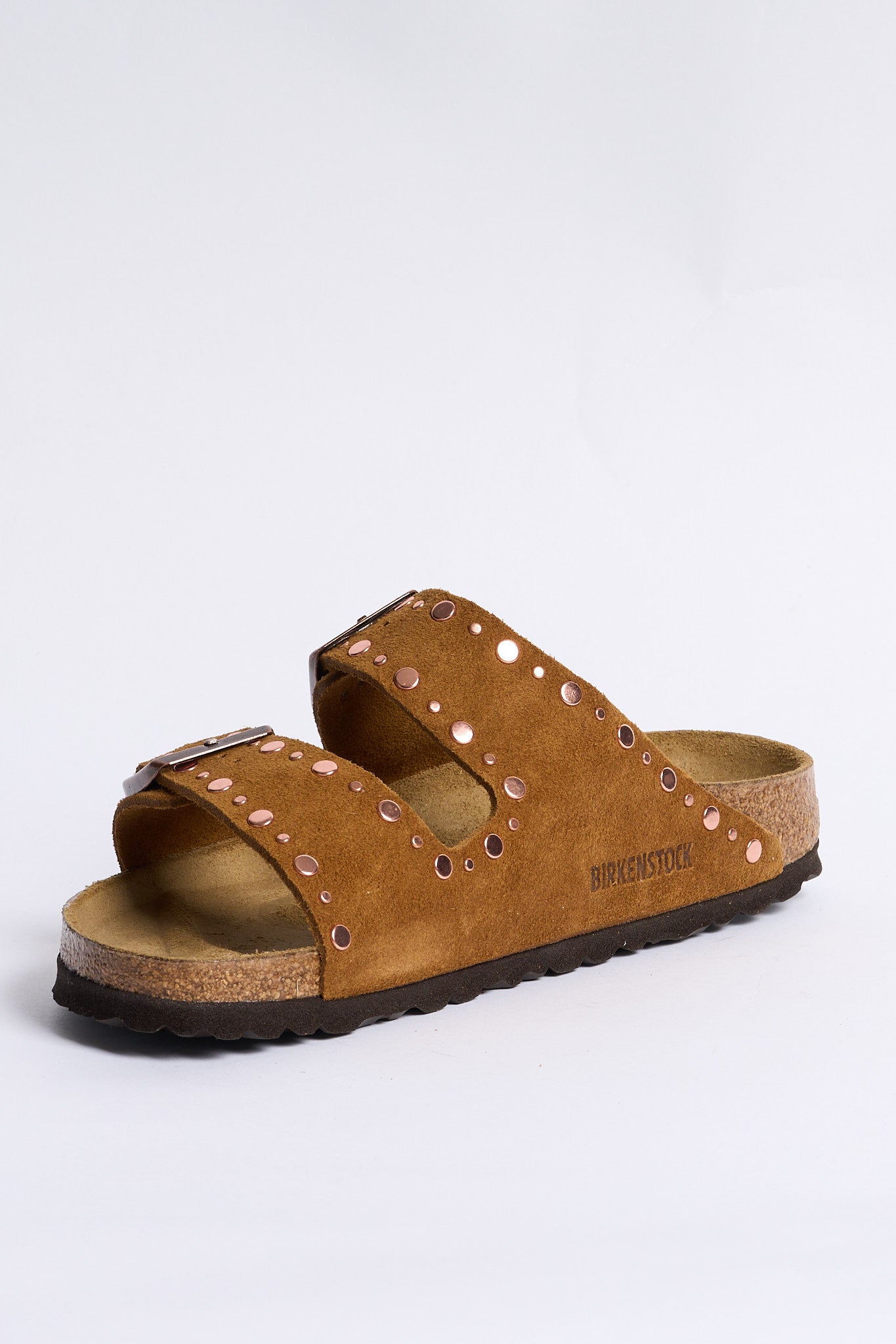 Birkenstock Arizona Rivet Borchie Cognac Donna-5