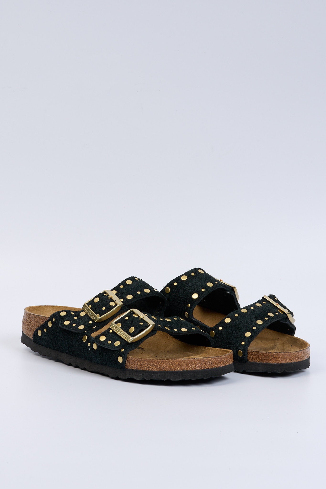 Birkenstock Arizona Rivet Borchie Nero Donna-3