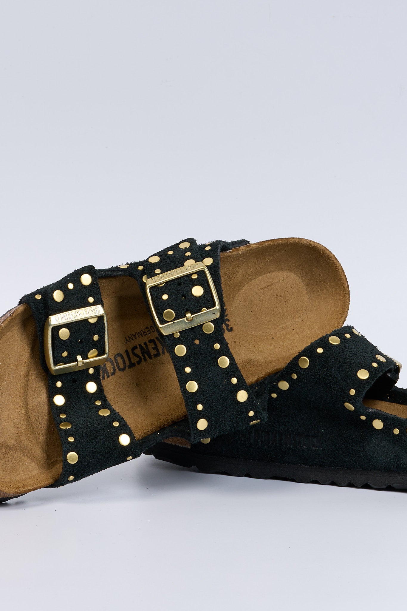 Birkenstock Arizona Rivet Borchie Nero Donna-6