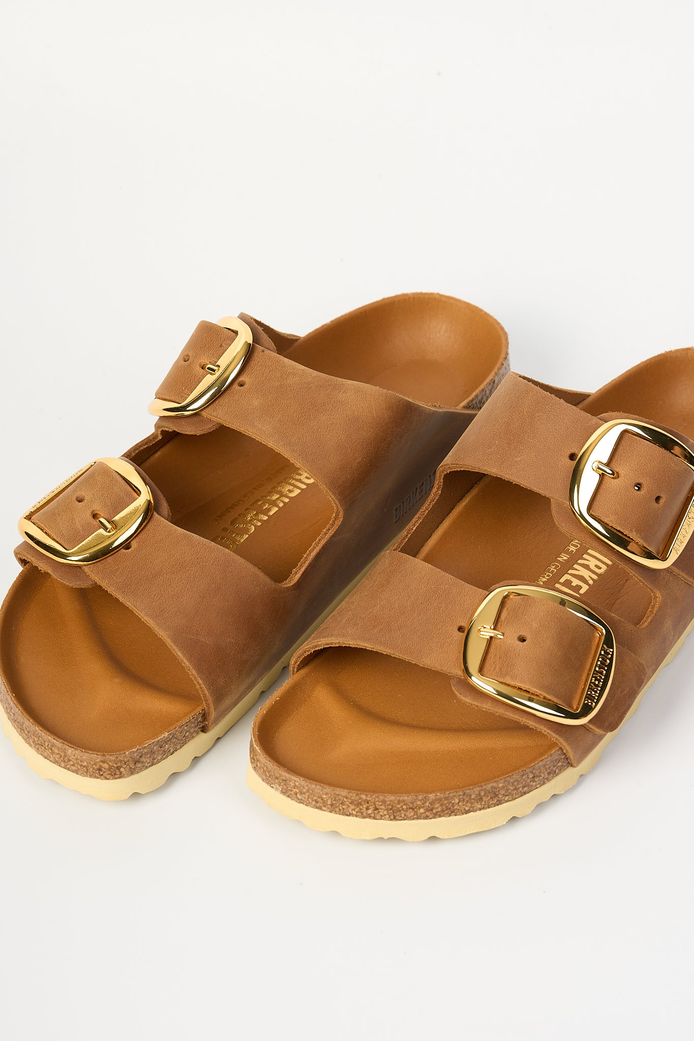 Birkenstock Arizona Big Buckle Cognac Donna-5