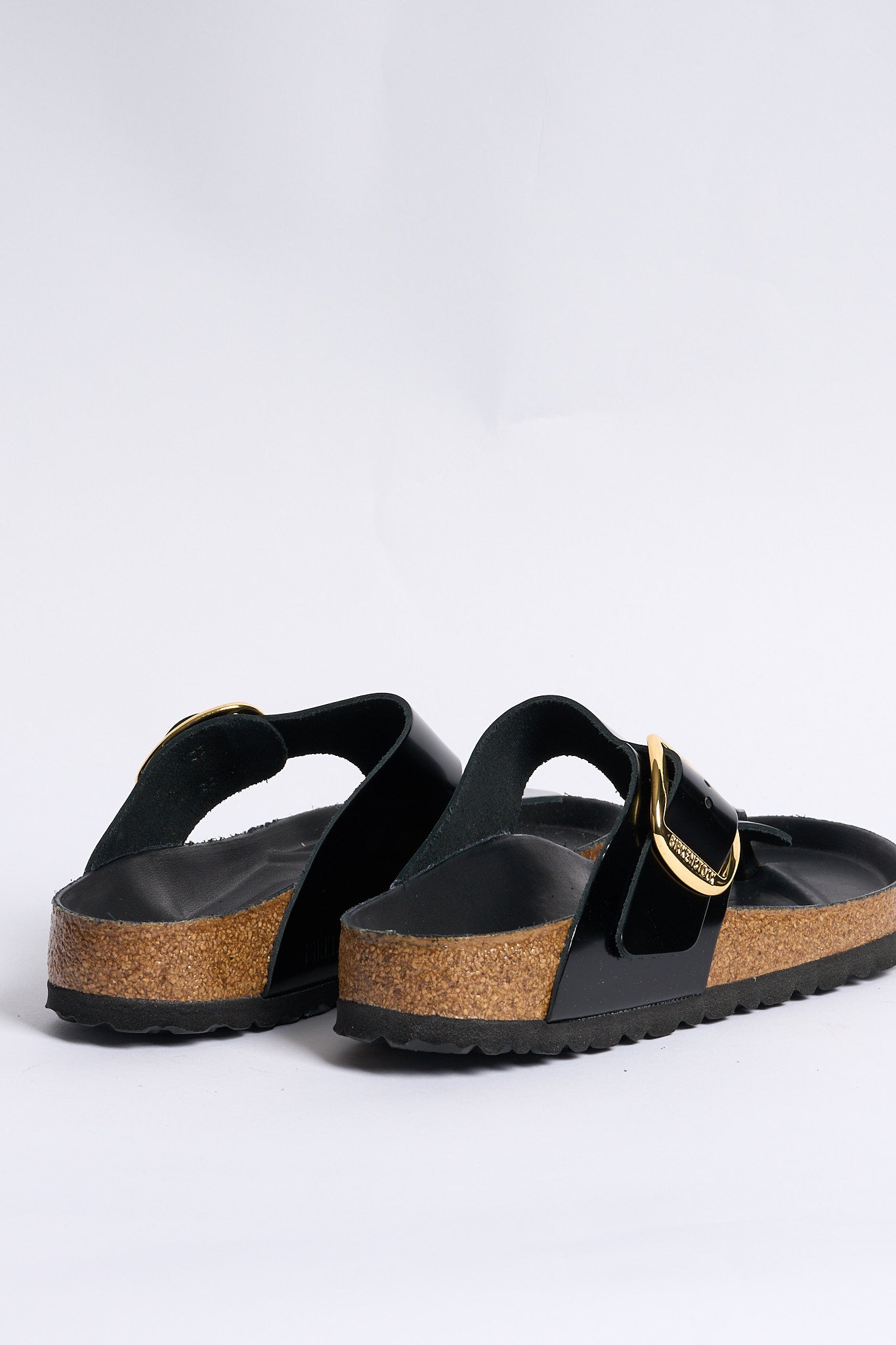 Birkenstock Infradito Gizeh Big Buckle Nero Donna-5