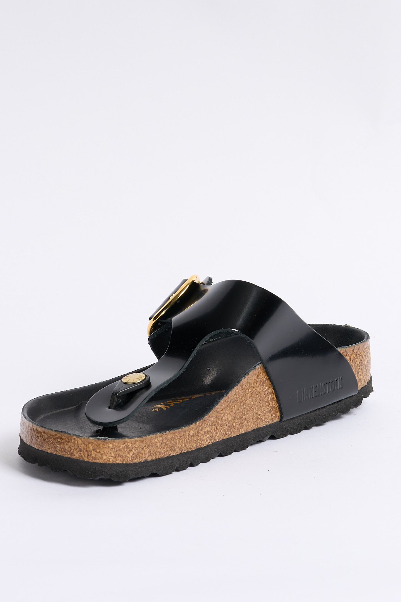Birkenstock Infradito Gizeh Big Buckle Nero Donna-6