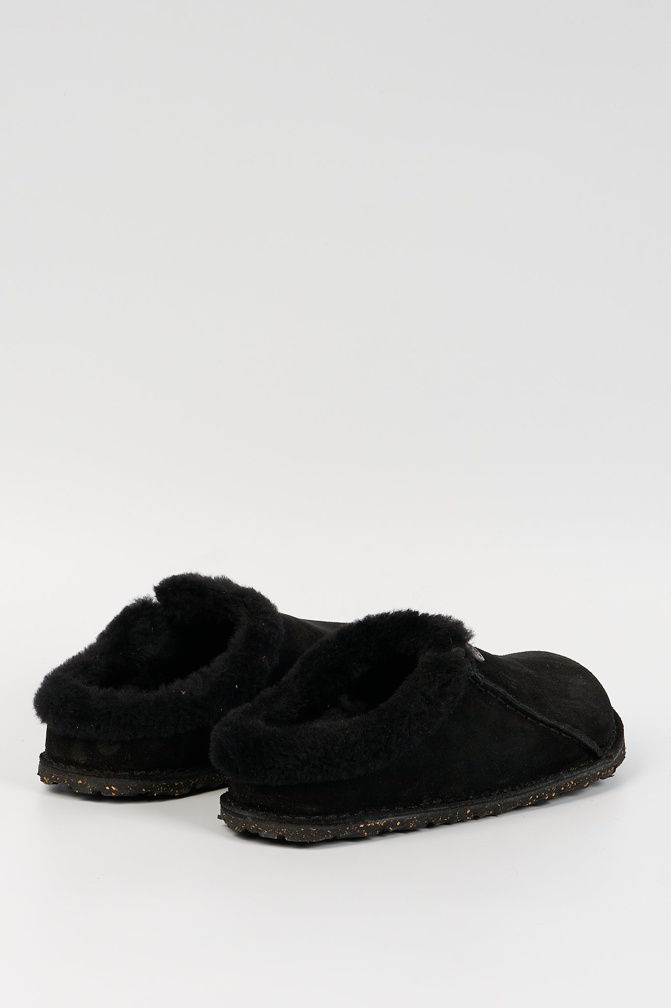 Birkenstock Zermatt Shearl Slipper Black Women-4