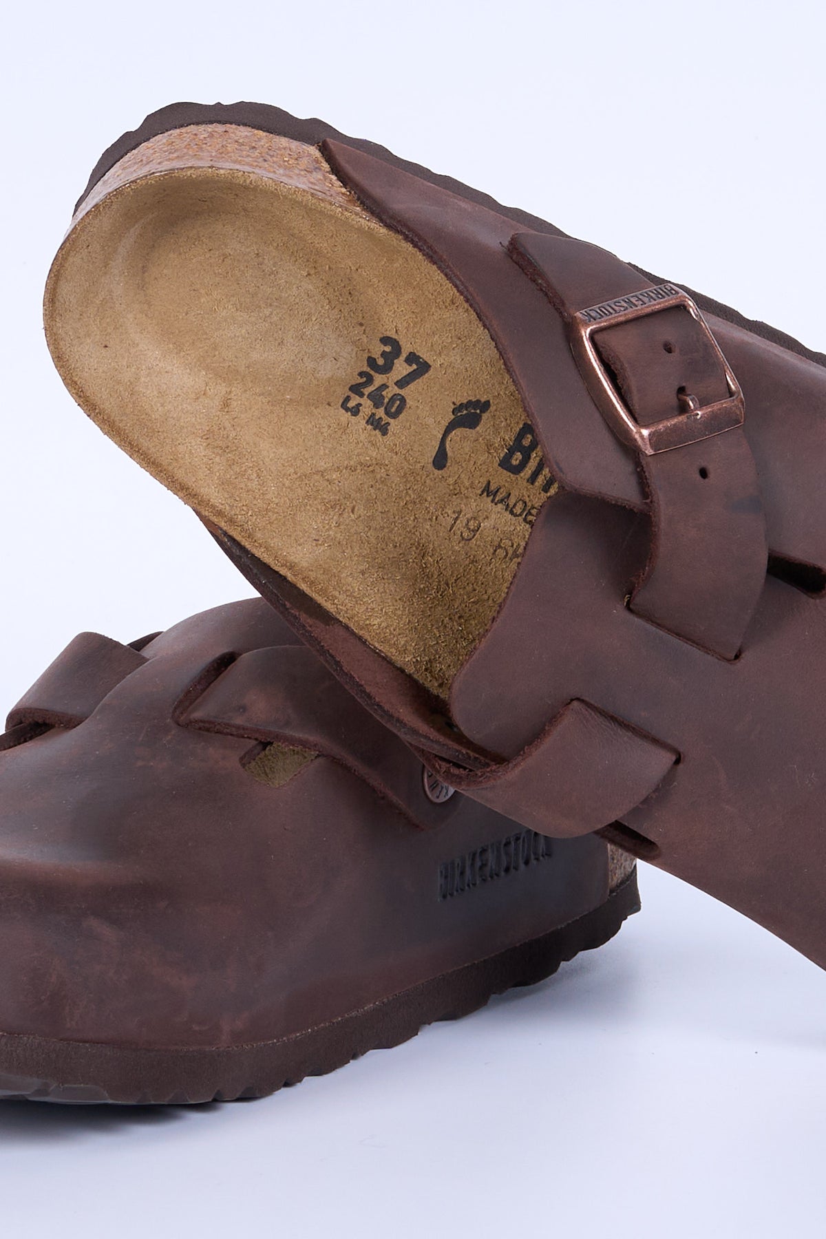 Birkenstock Sabot Boston Oiled Habana Donna-6