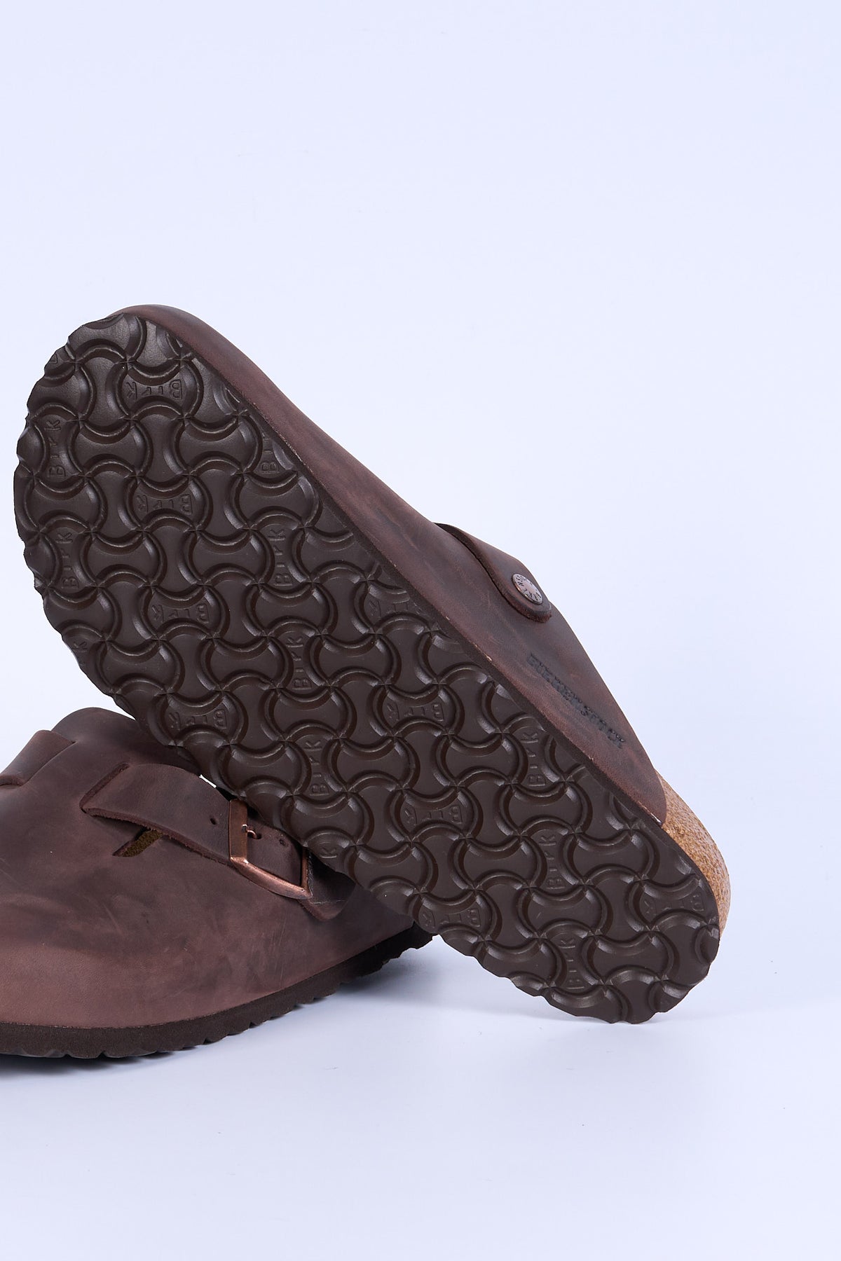 Birkenstock Sabot Boston Oiled Habana Uomo-7