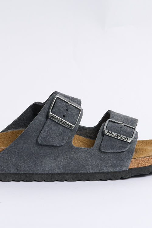 Birkenstock Arizona Suede Carbone Uomo-2