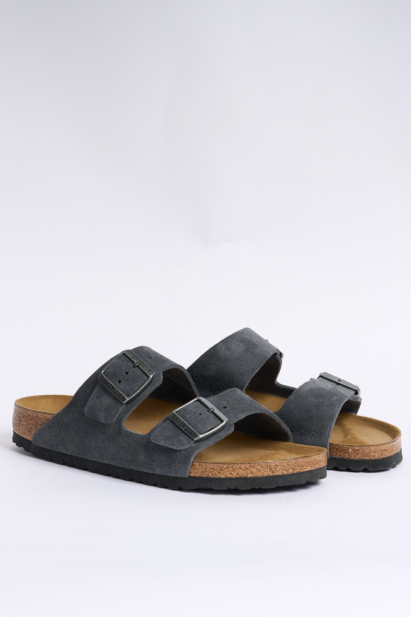 Birkenstock Arizona Suede Carbone Uomo-3