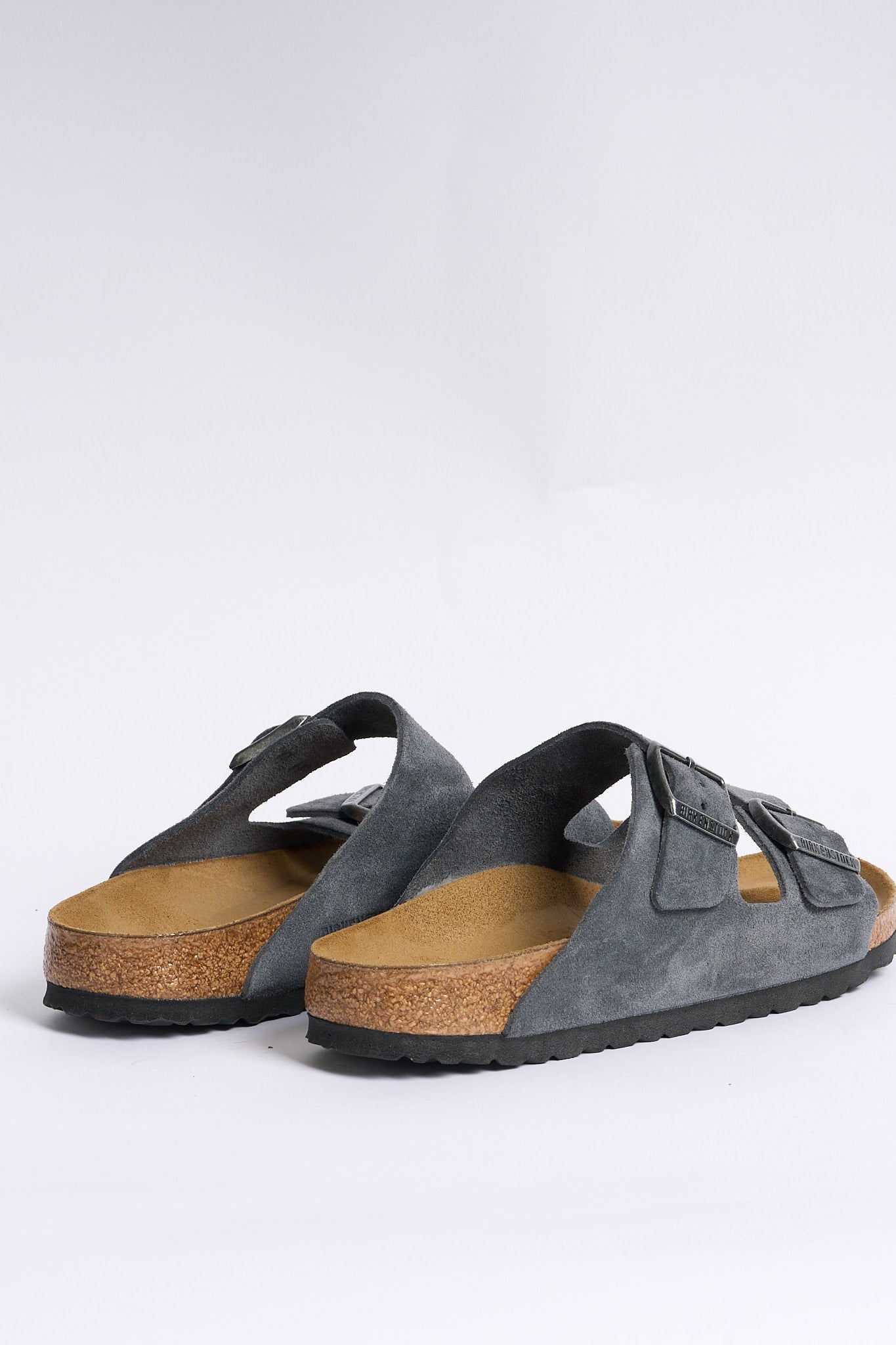 Birkenstock Arizona Suede Carbone Uomo-4