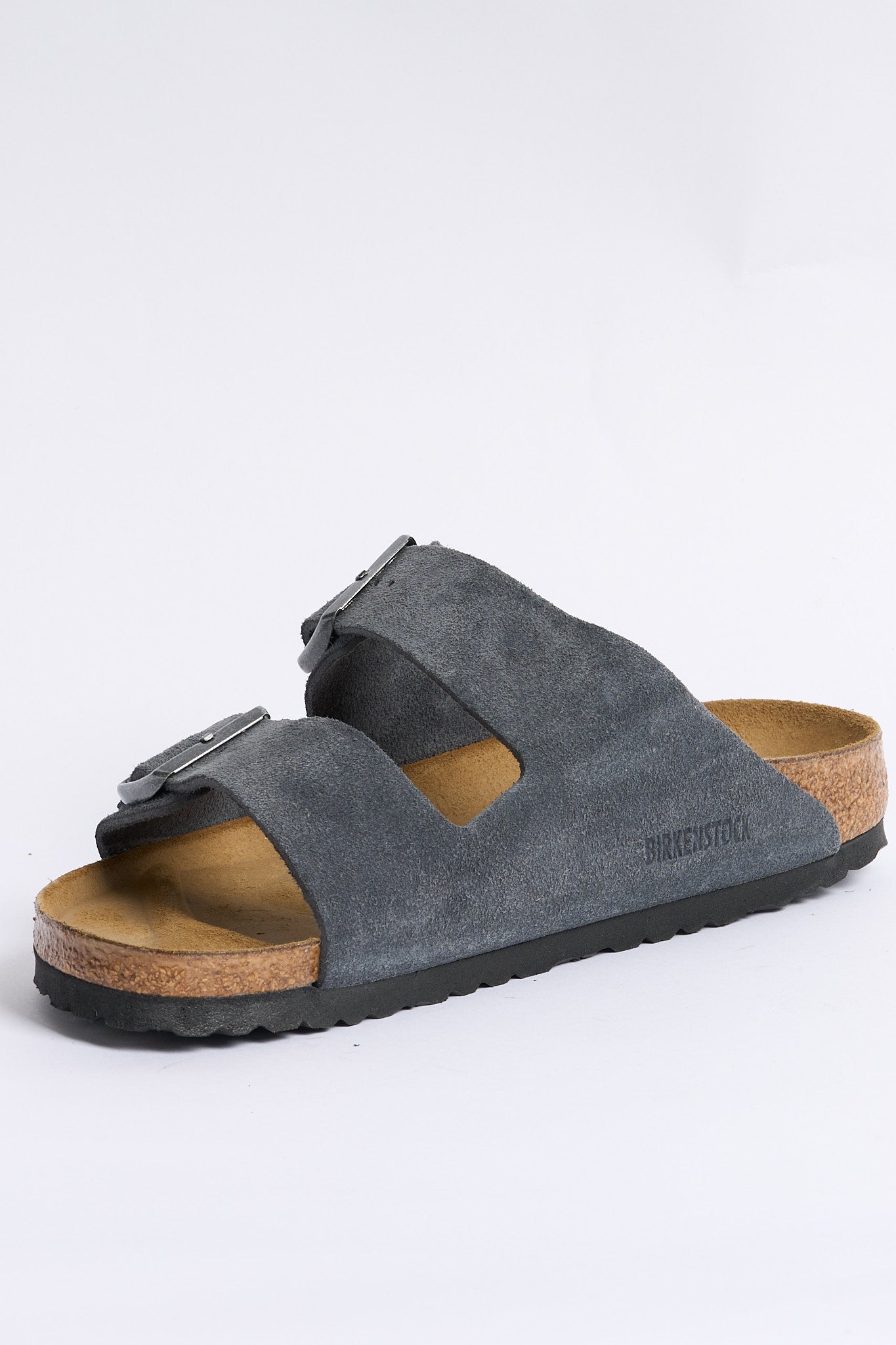 Birkenstock Arizona Suede Carbone Uomo-5