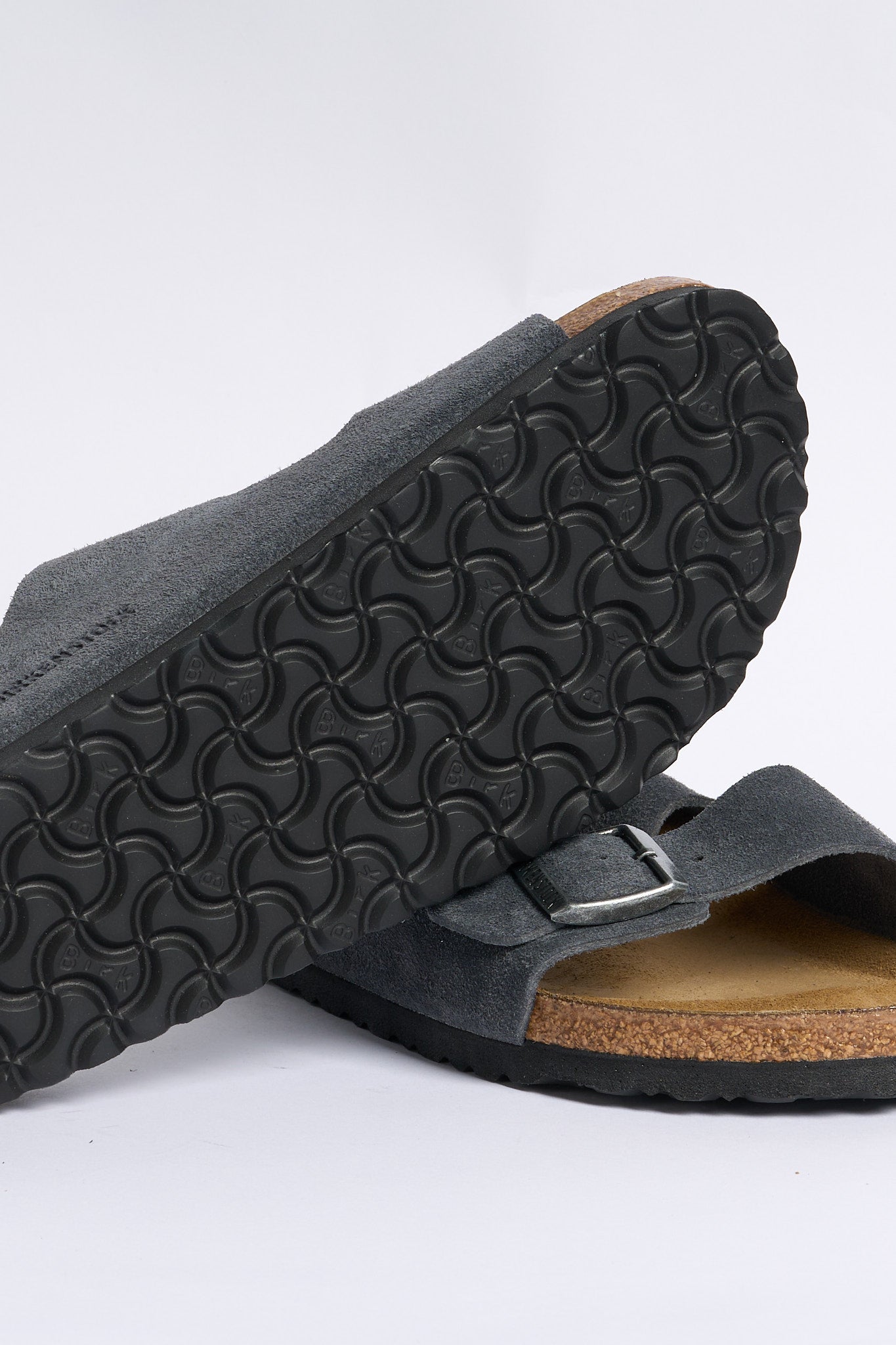 Birkenstock Arizona Suede Carbone Uomo-7