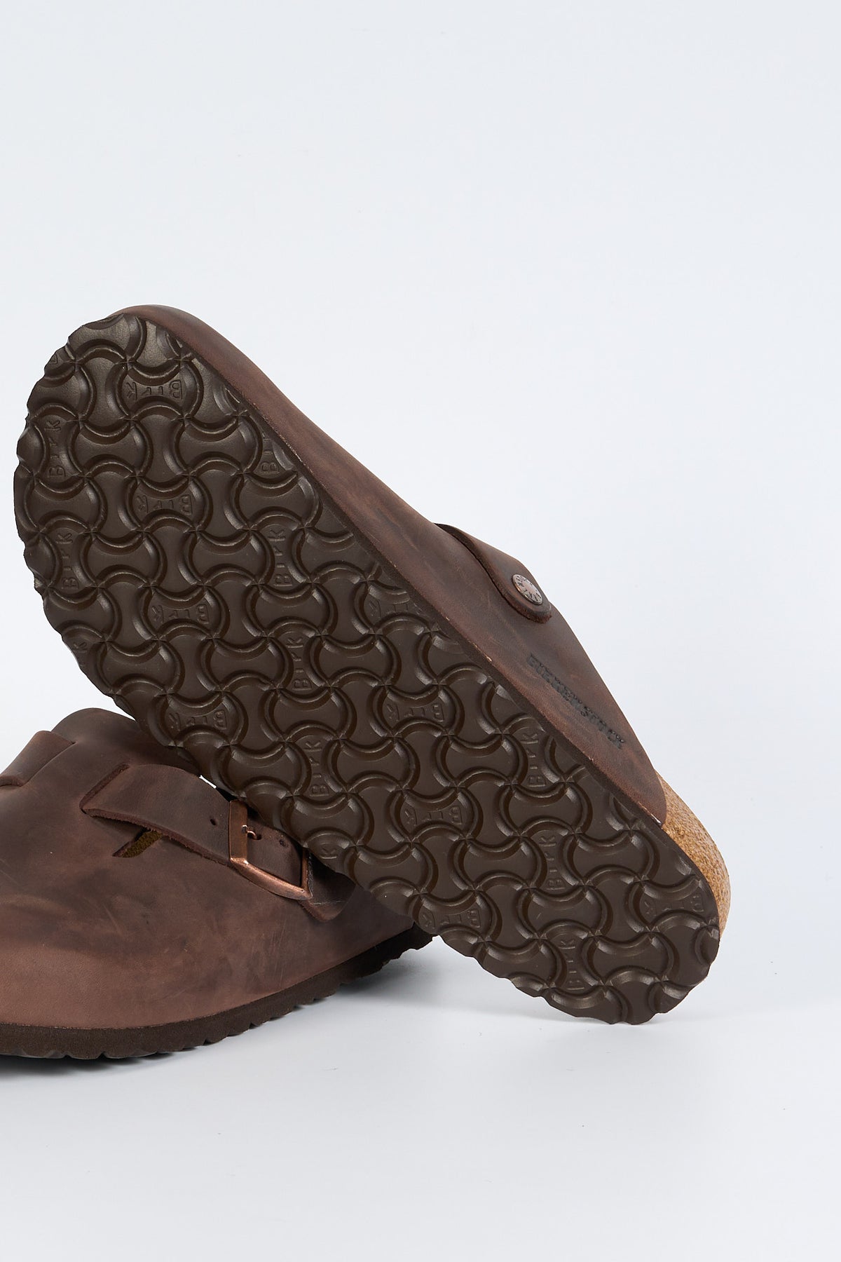 Birkenstock Sabot BOSTON Oiled Habana Uomo-7