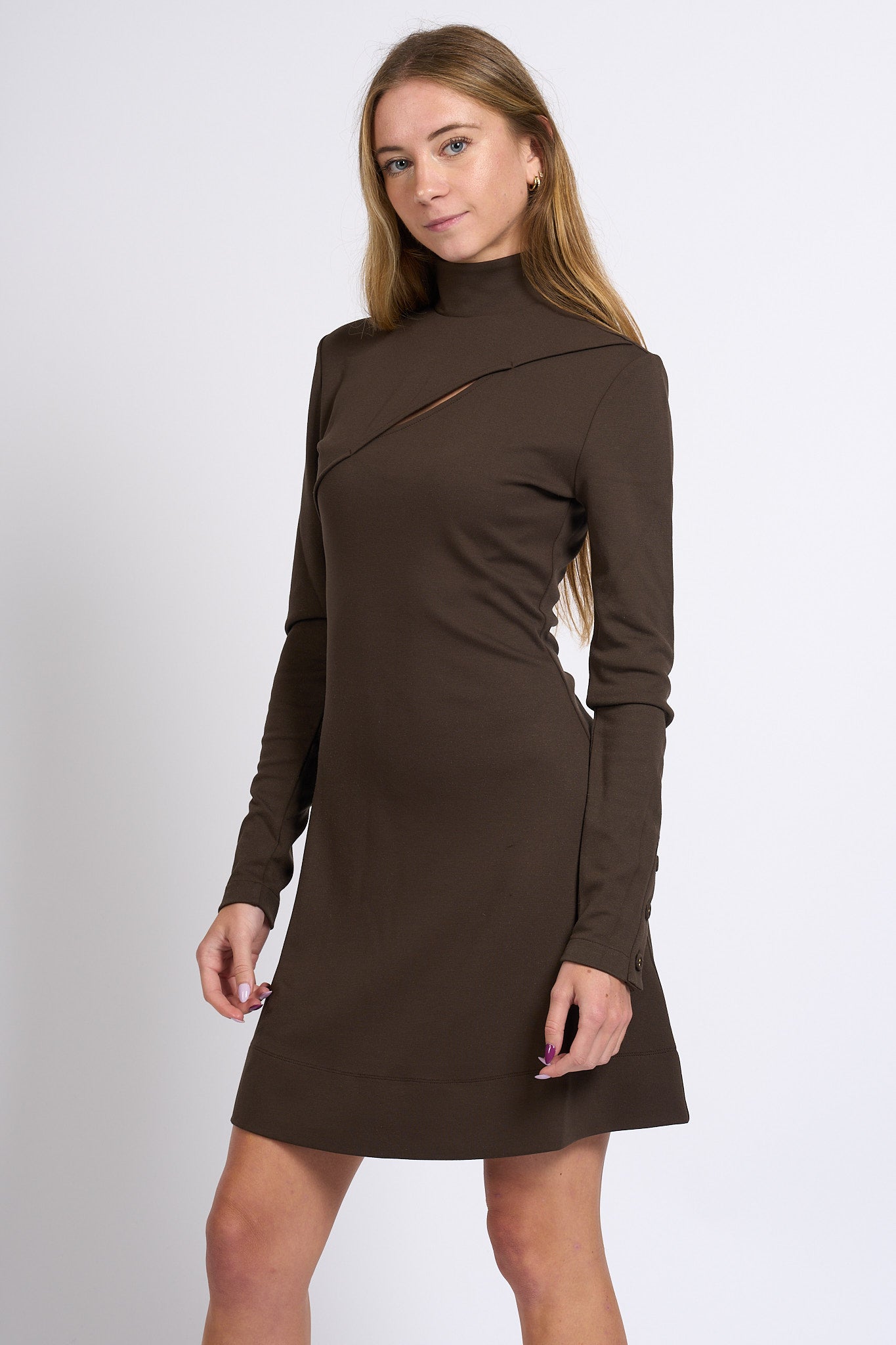 Blugirl Abito Twig Cioccolato Donna-7