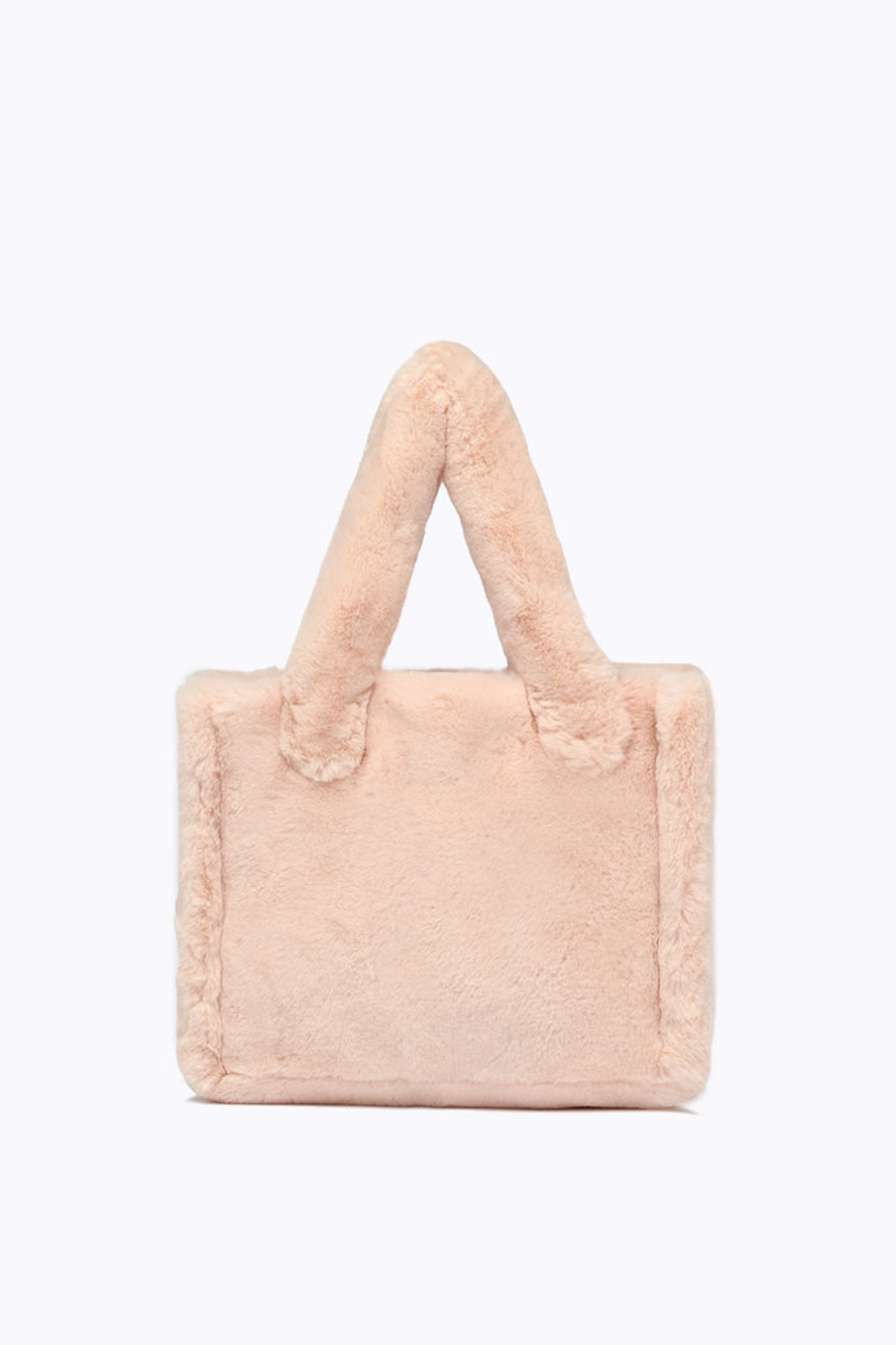 Blugirl Borsa Faux Fur Cipria Donna-4