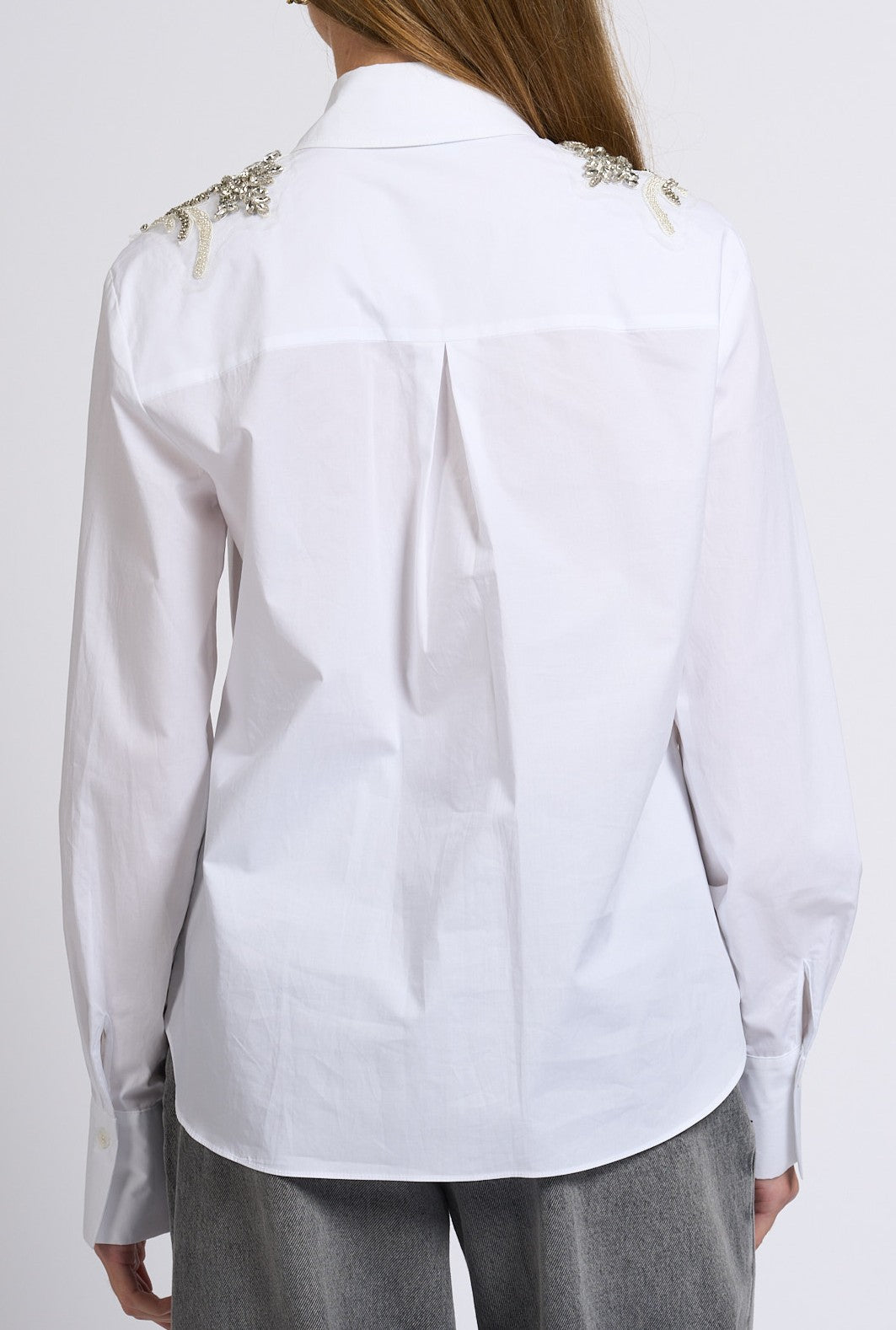 Blugirl Camicia Gioiello Bianco Donna-5