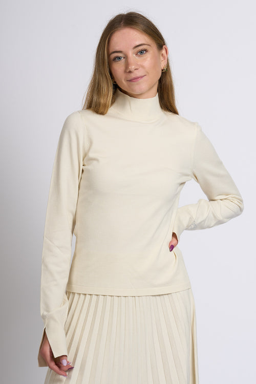 Blugirl Dolcevita in Viscosa Bianco Donna