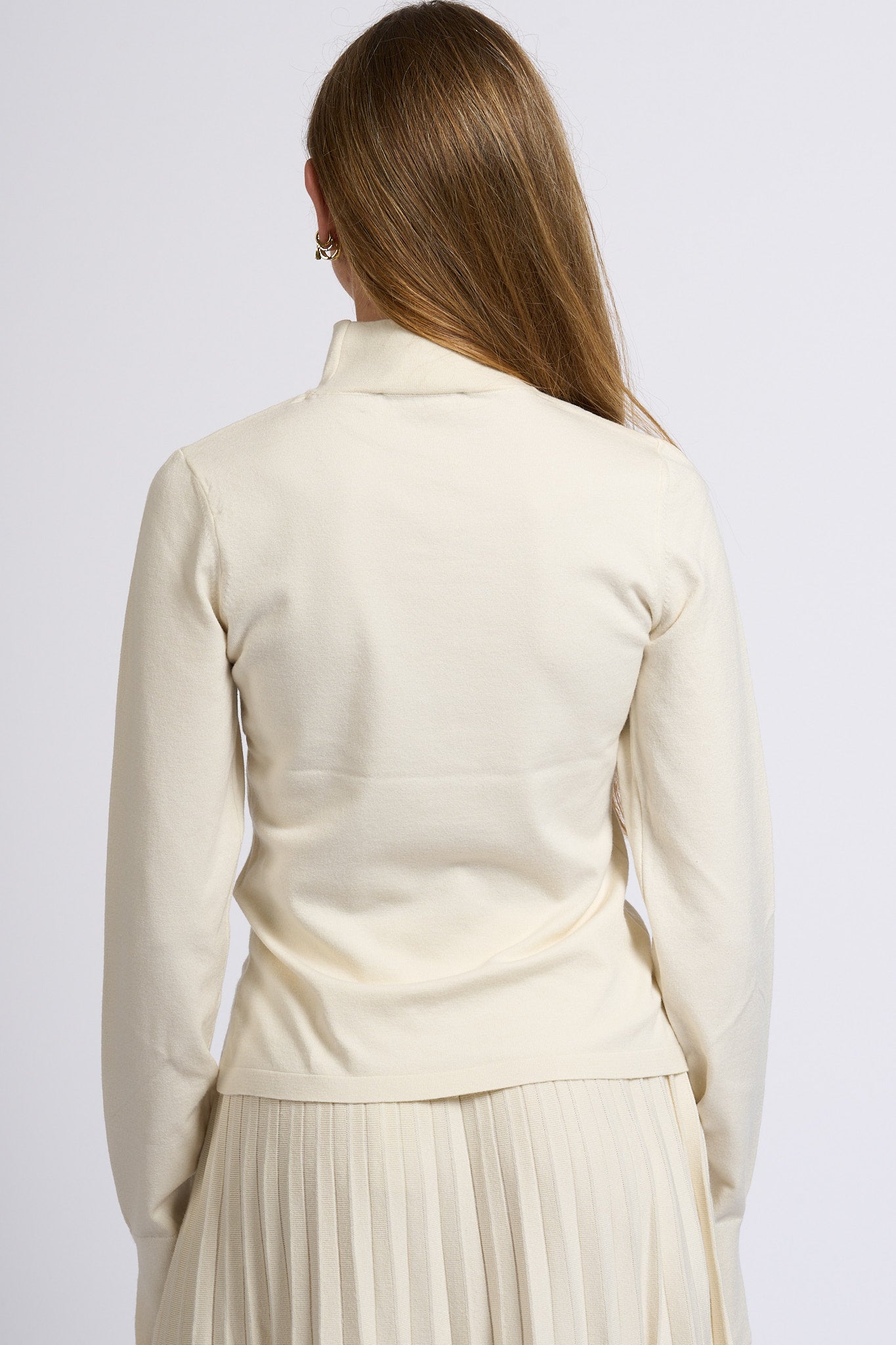 Blugirl Dolcevita in Viscosa Bianco Donna-5
