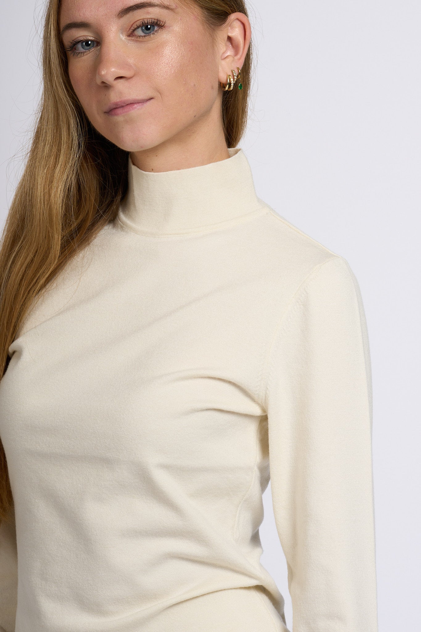 Blugirl Dolcevita in Viscosa Bianco Donna-6