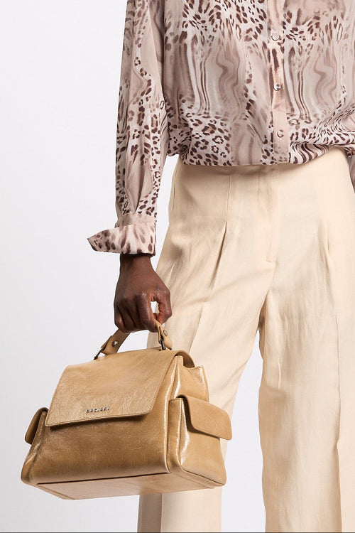 Orciani Borsa SVEVA Small Cargo Biscotto Donna