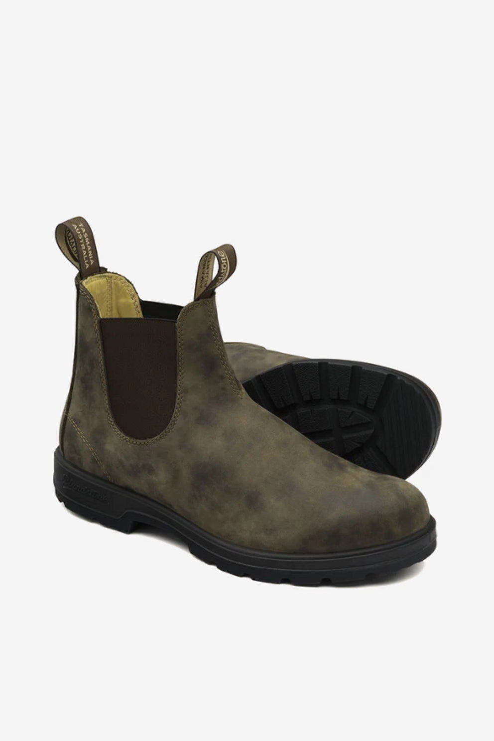 Blundstone Polacco 585 Rustic Brown Uomo in pelle-3