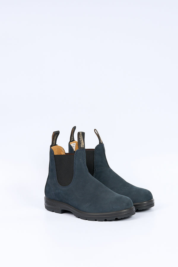 Blundstone Polish Nubuck 1940 Blue/Black Men-2