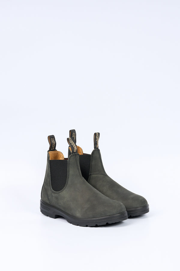 Blundstone Polish Nubuck 587 Rustic Black Men-2