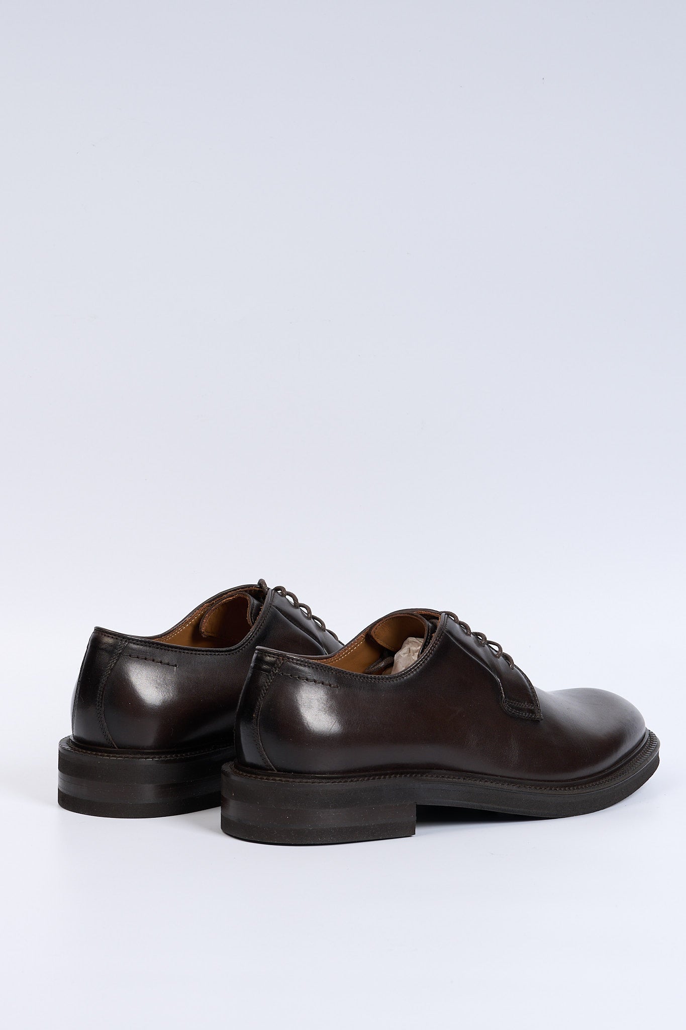 Botti Scarpa Derby 46 G T. Moro Uomo-4