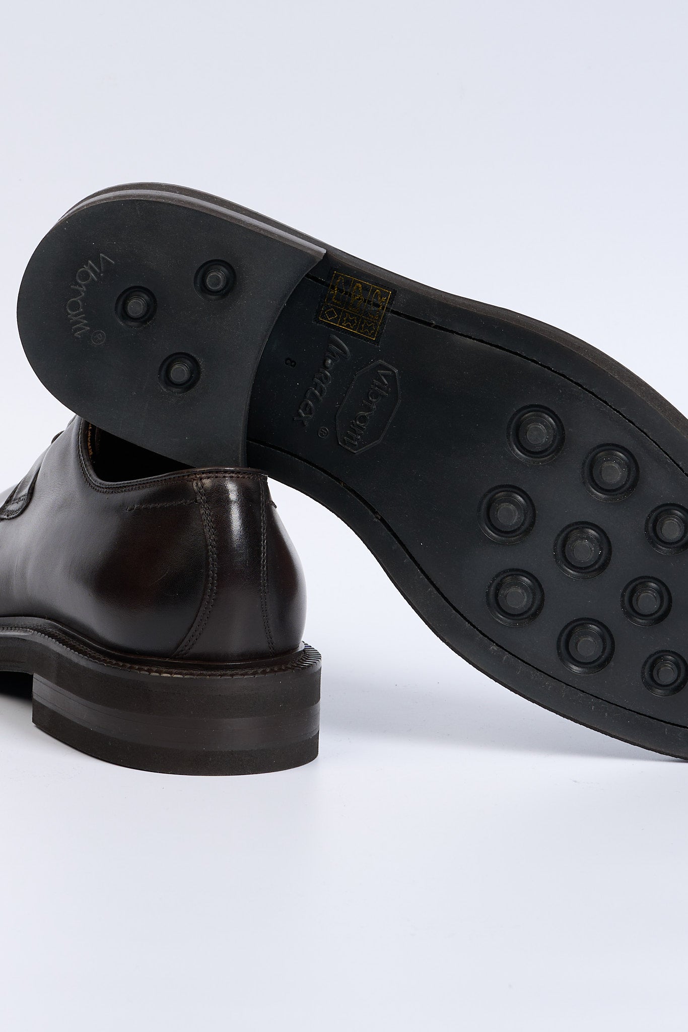 Botti Scarpa Derby 46 G T. Moro Uomo-7