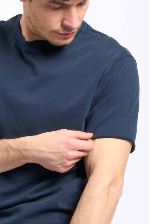 Bowery NYC T-Shirt Felpa Blu Uomo