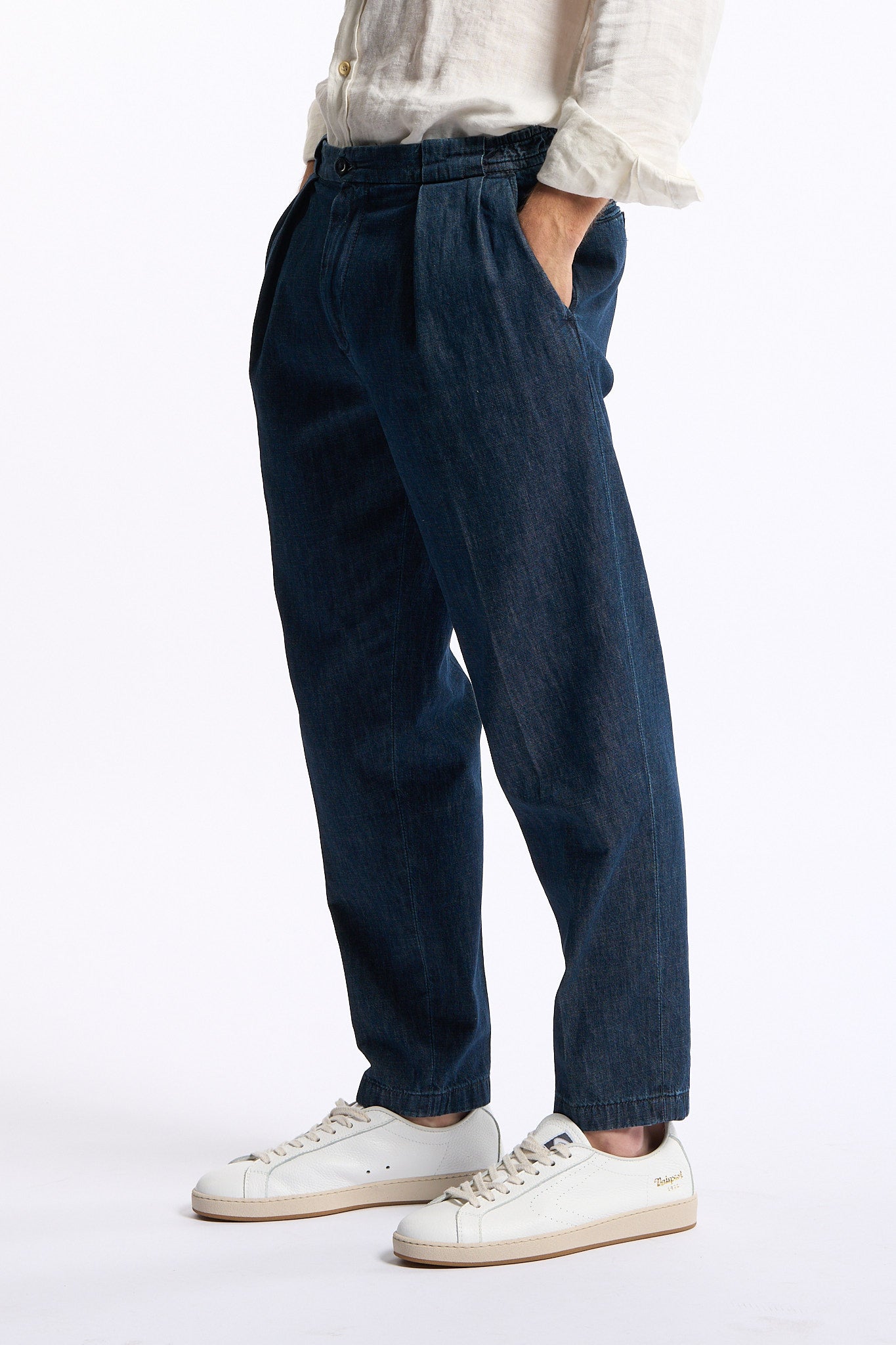 Briglia Jeans Portobello Sartoriale Blu Uomo-4