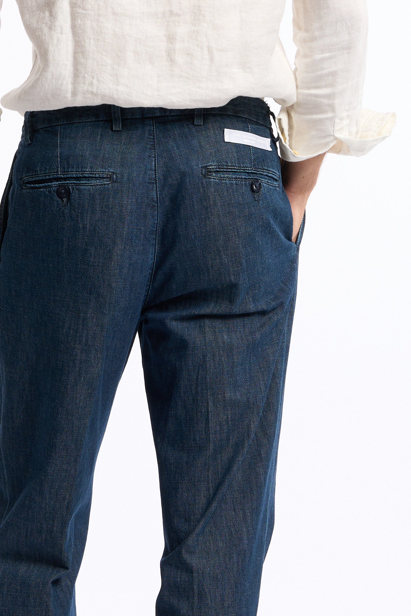 Briglia Jeans Portobello Sartoriale Blu Uomo-6