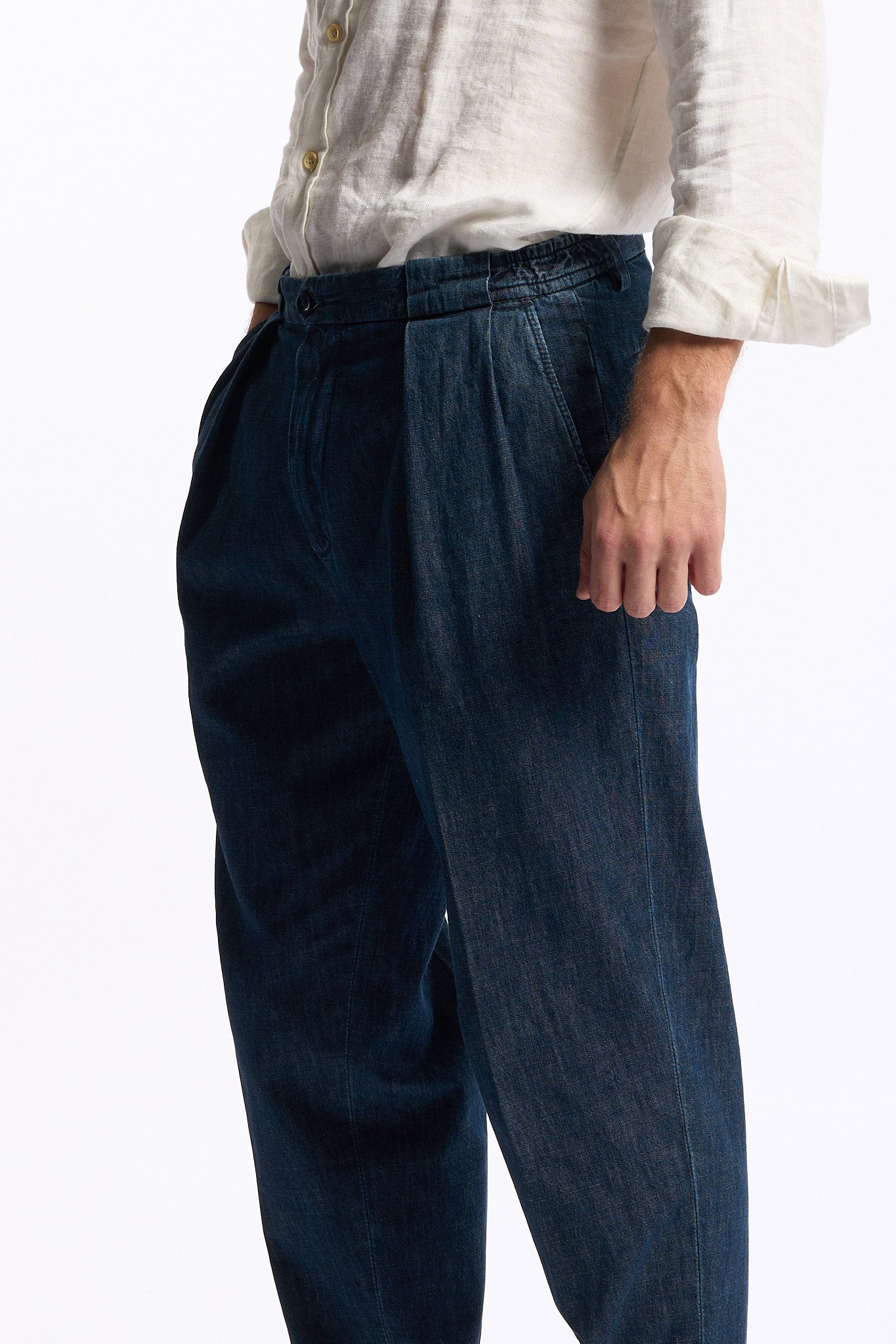 Briglia Jeans Portobello Sartoriale Blu Uomo-2