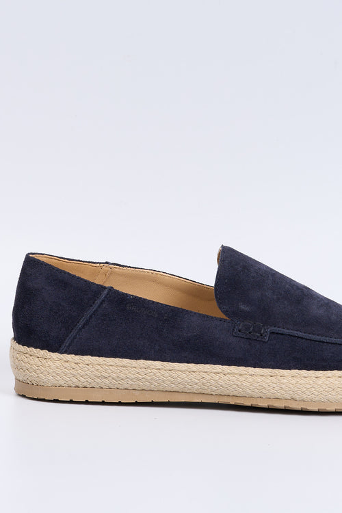 Brunos Mocassino Fondo Corda Blu Uomo-2