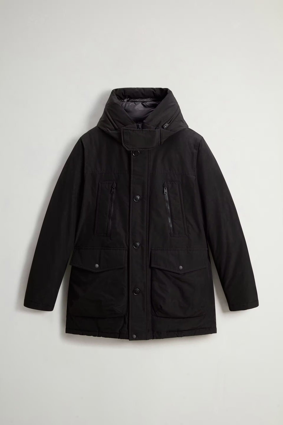 Woolrich Parka Ramar Arctic Evolution nero da uomo-3